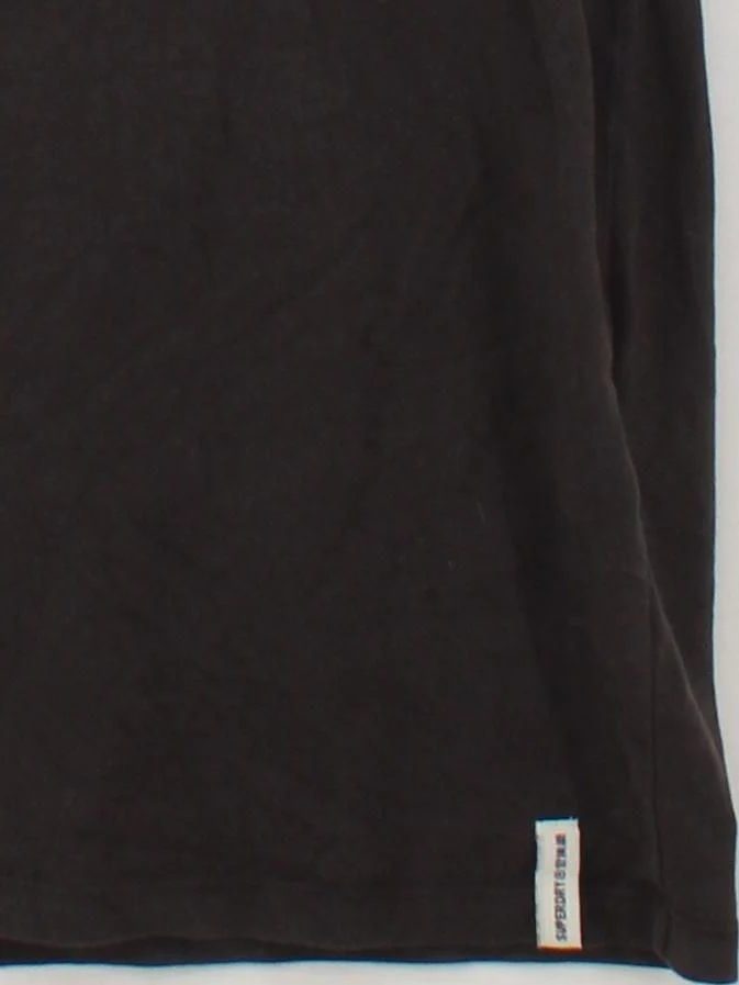 Superdry Women's T-Shirt UK 12 Brown Cotton with Elastane Basic - Image 4