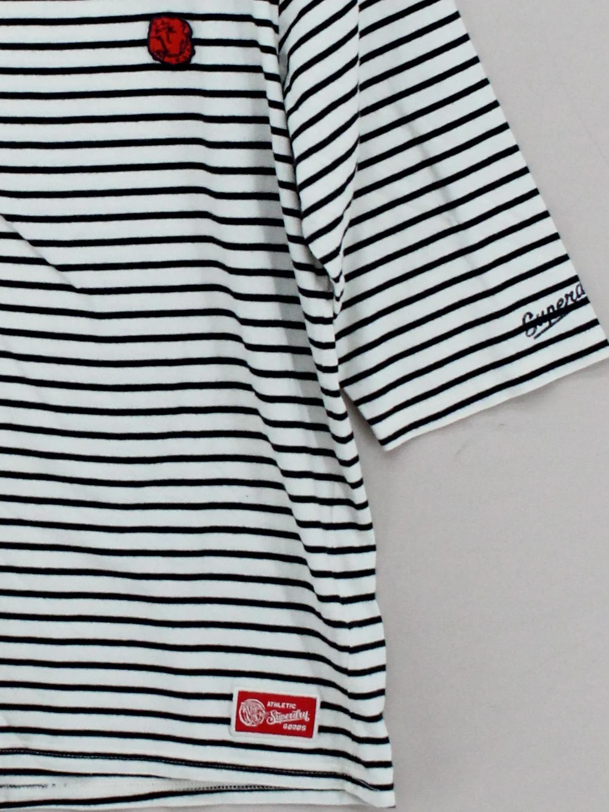Superdry Women's T-Shirt UK 12 Multi 100% Cotton Basic - Image 4