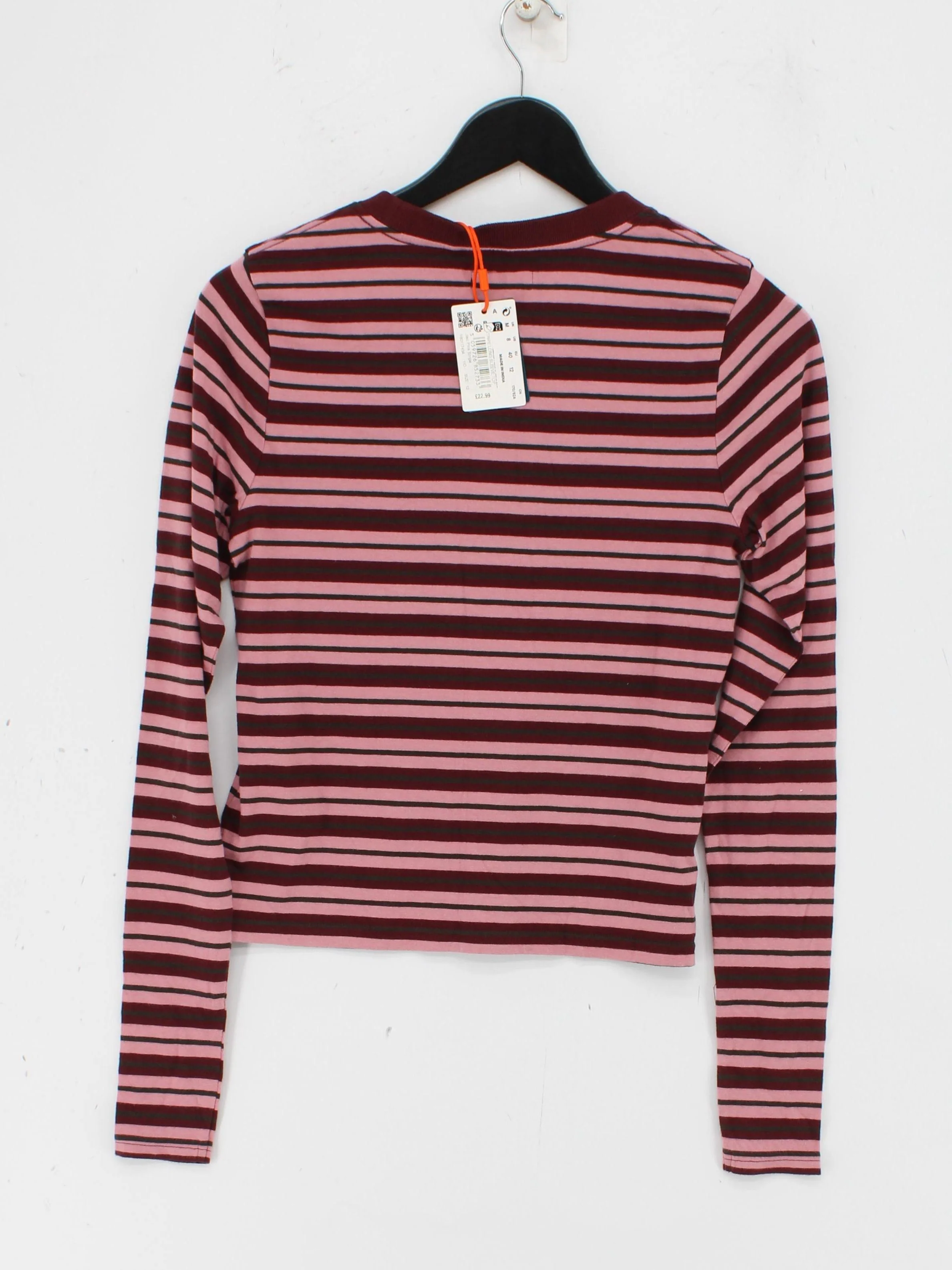 Superdry Women's T-Shirt UK 12 Pink 100% Cotton Basic - Image 2