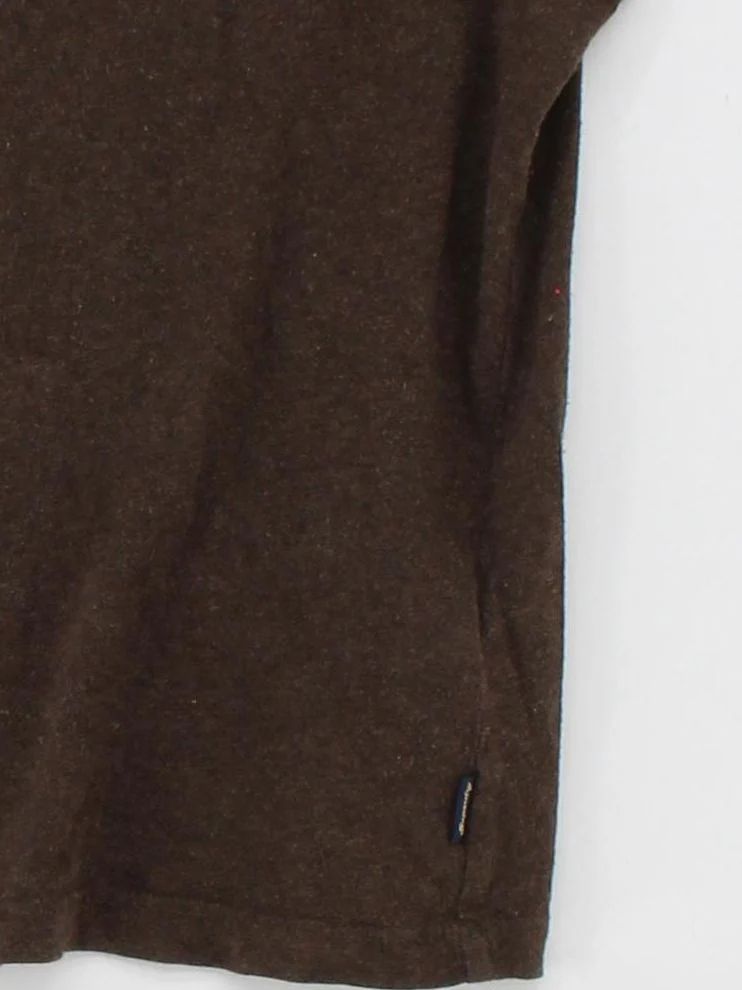 Superdry Women's T-Shirt UK 8 Brown 100% Cotton Short Sleeve Round Neck Basic - Image 4
