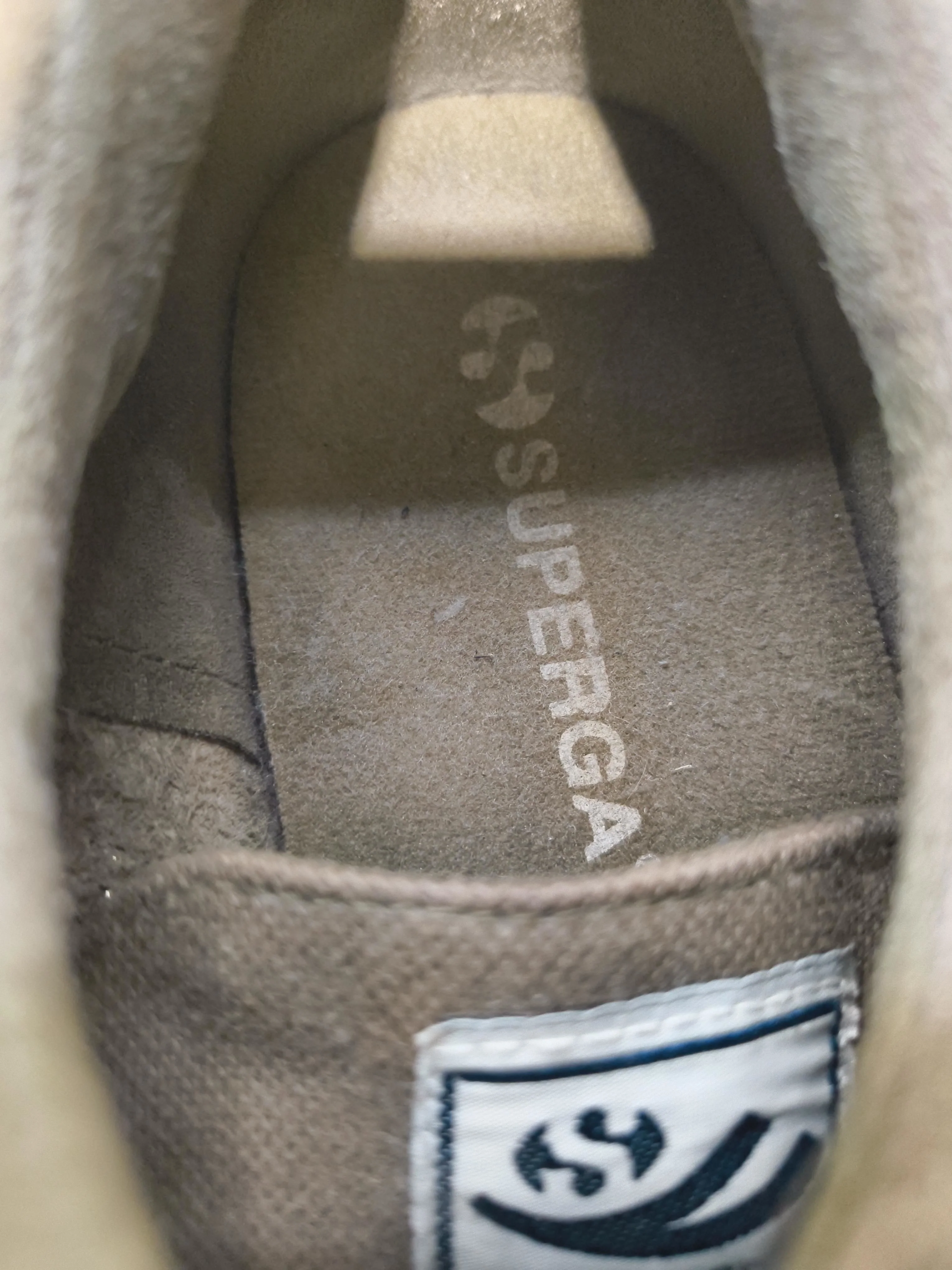 Superga Men's Shoes UK 9.5 Green Suede with Leather, Cotton, Other Sneaker - Image 10