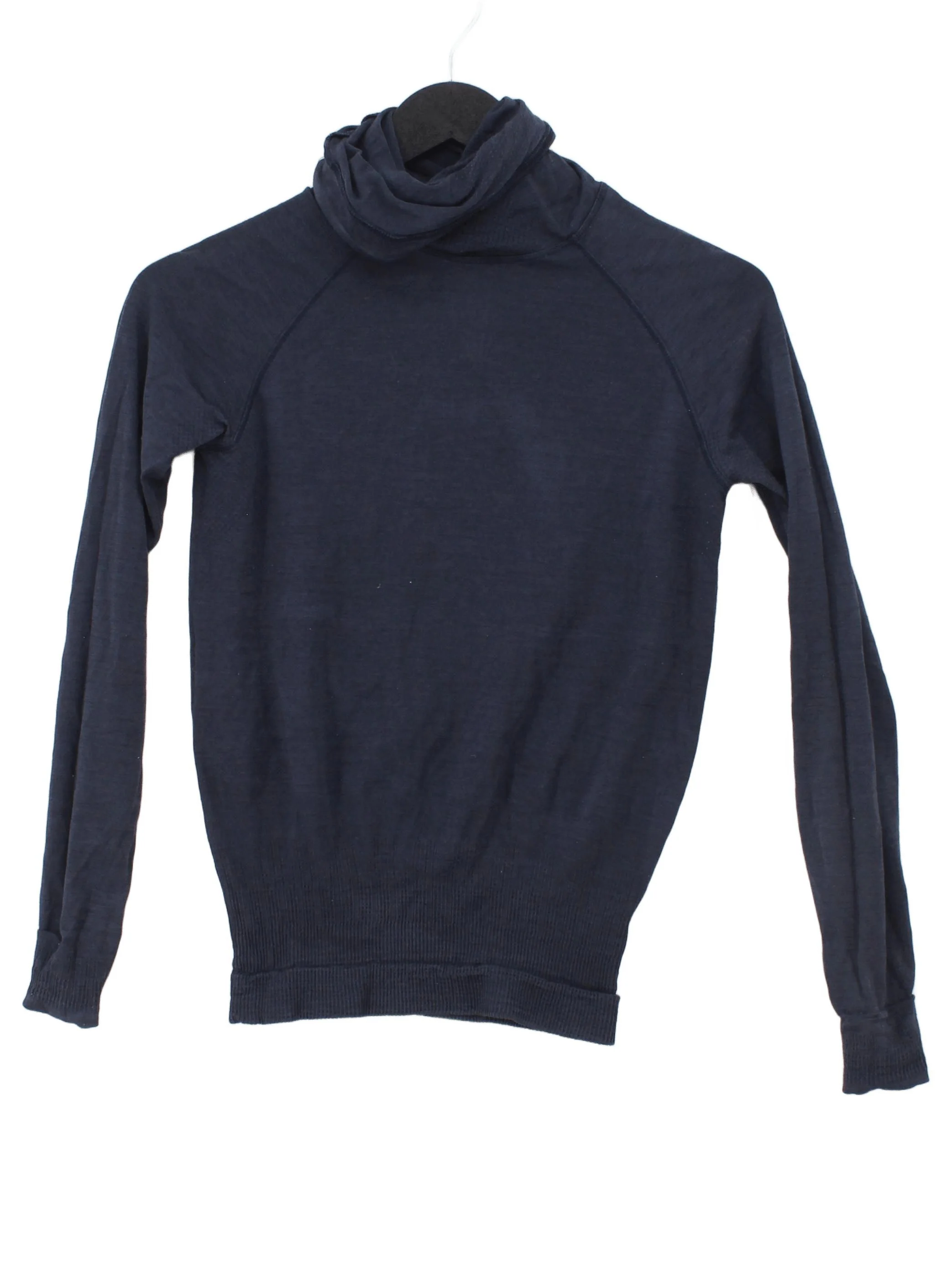 Sweaty Betty Men's Jumper XS Blue 100% Other Roll Neck Pullover