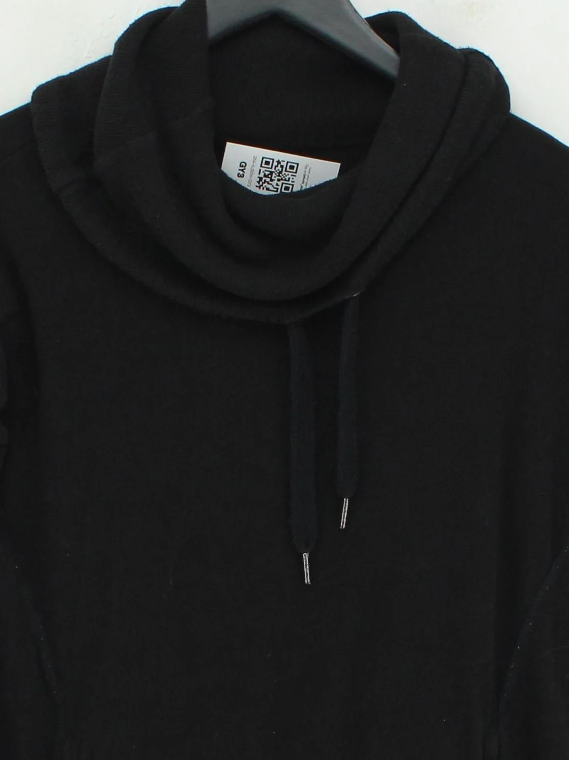Sweaty Betty Women's Hoodie S Black Cotton with Elastane Pullover - Image 3