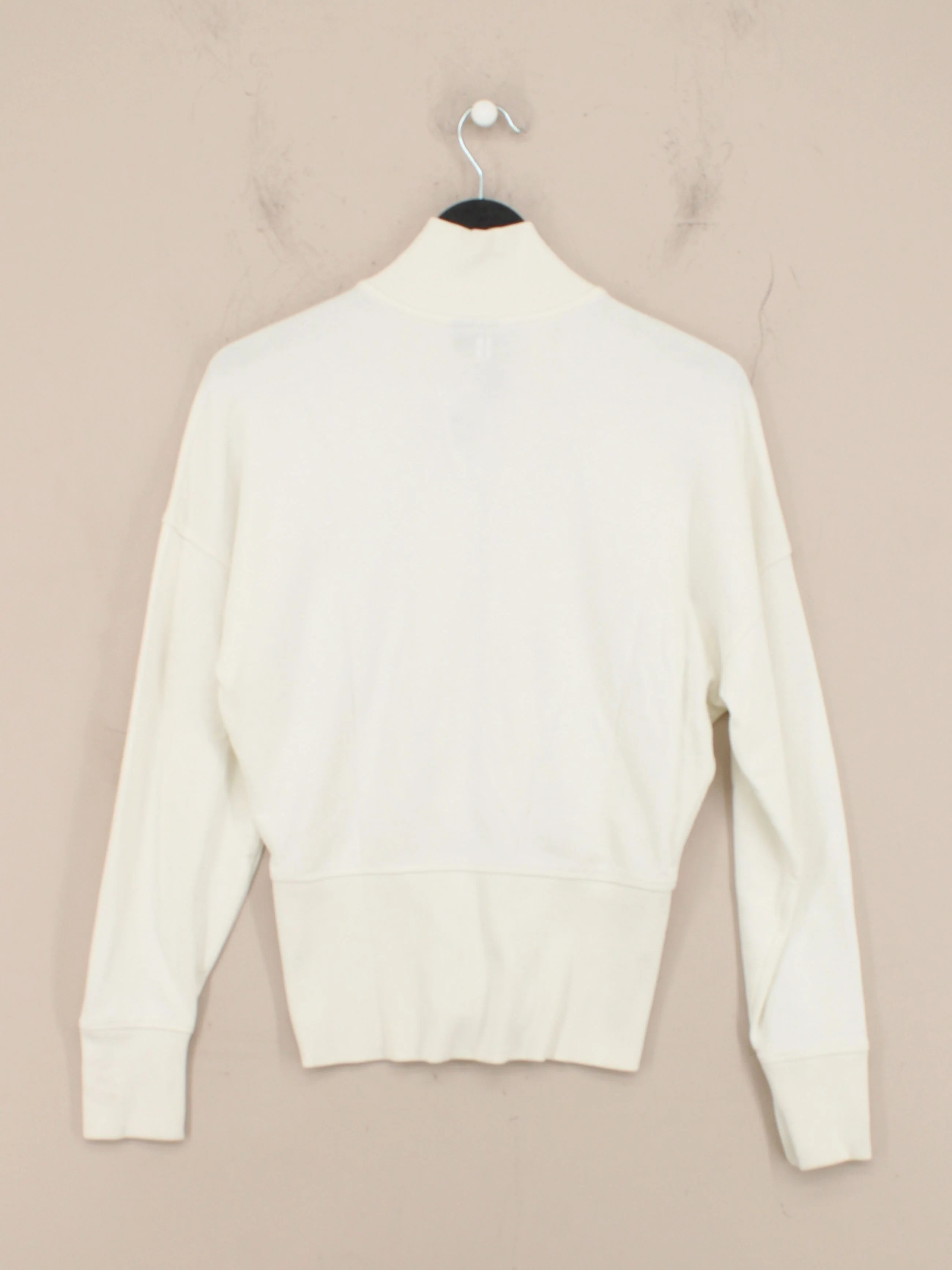 Sweaty Betty Women's Hoodie S White 100% Polyester Full Zip - Image 2