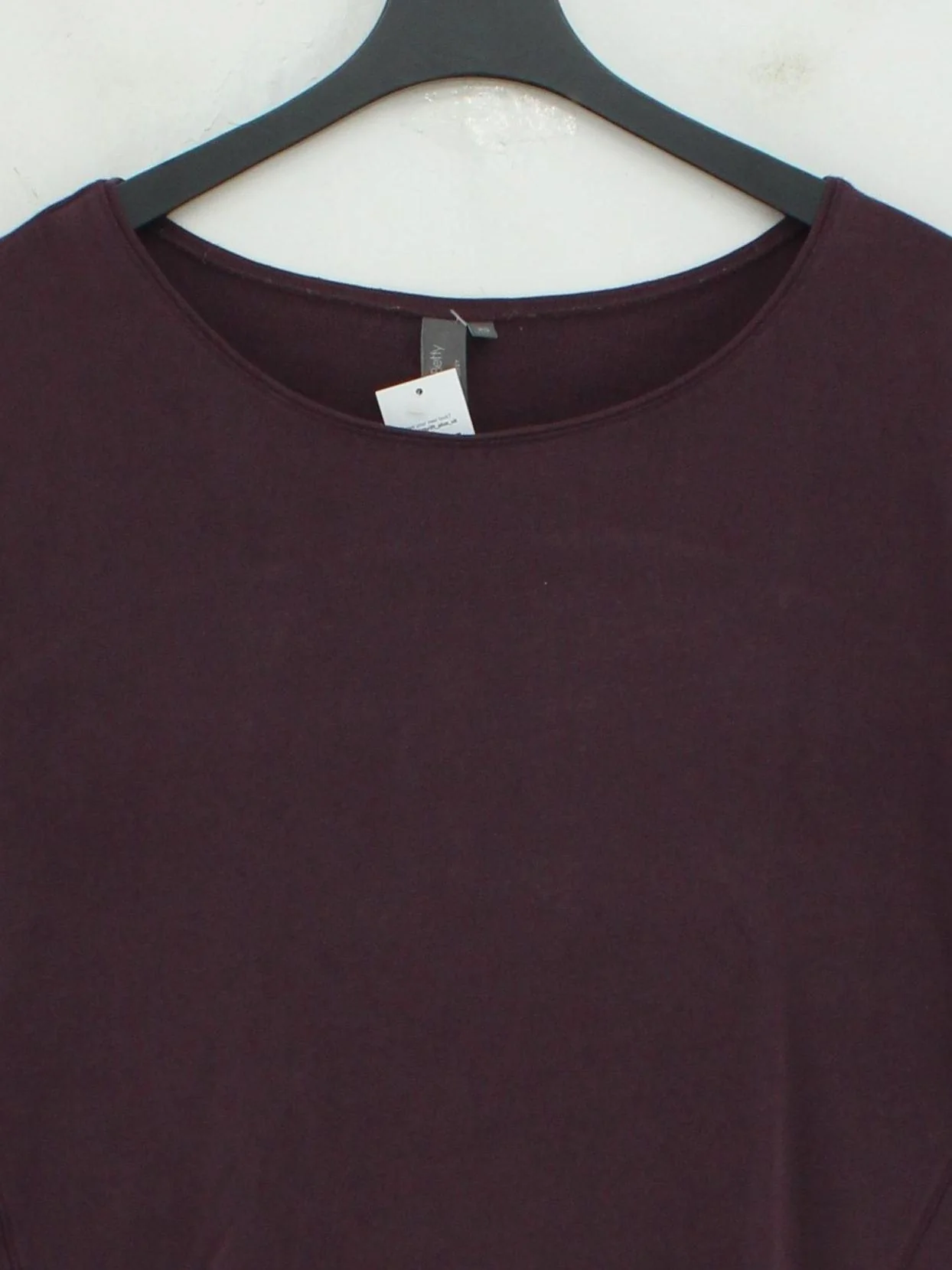 Sweaty Betty Women's Hoodie XS Purple Cotton with Lyocell Modal Pullover - Image 3