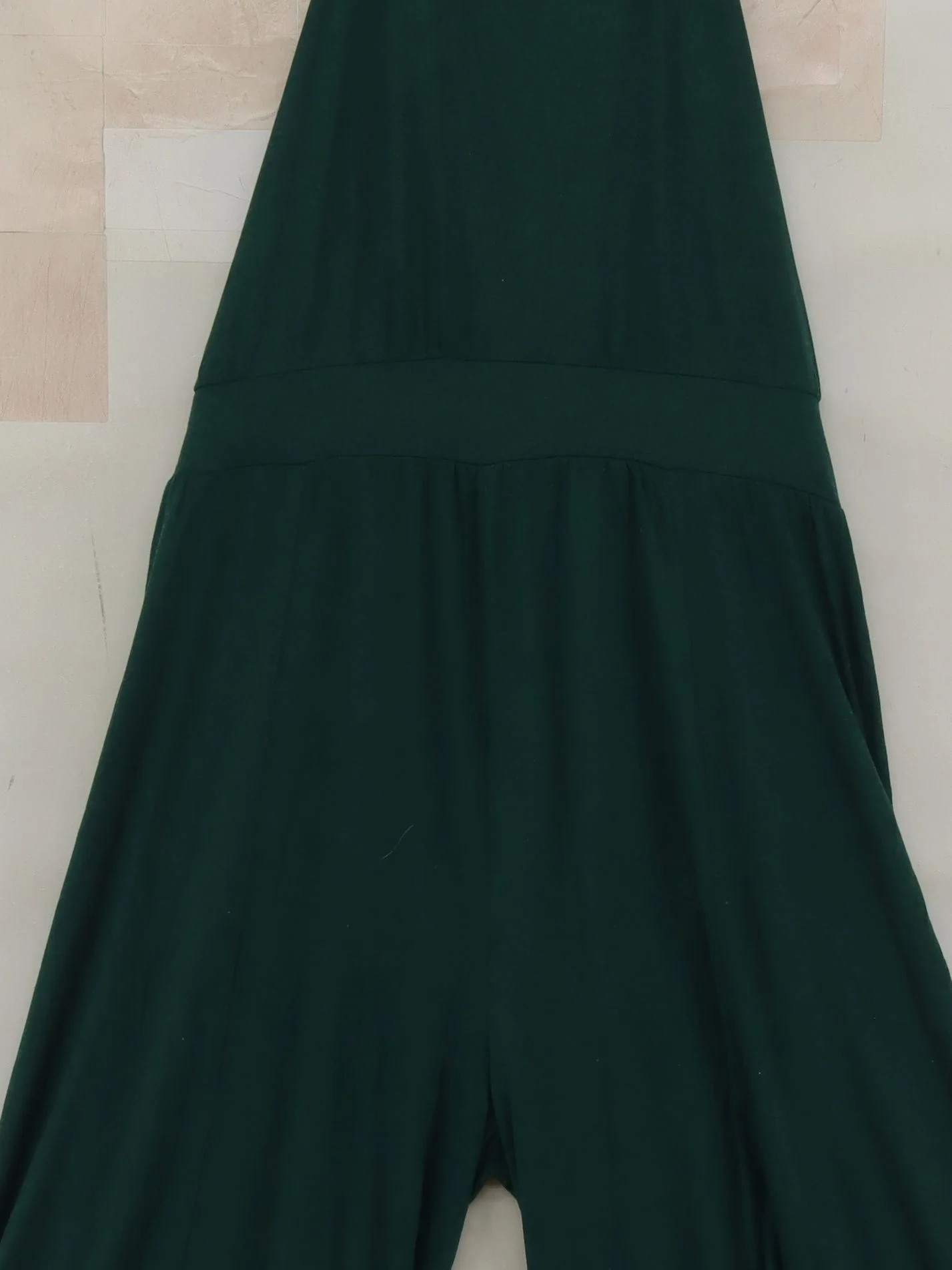 Sweaty Betty Women's Jumpsuit L Green 100% Other Wide-Leg Jumpsuit - Image 3