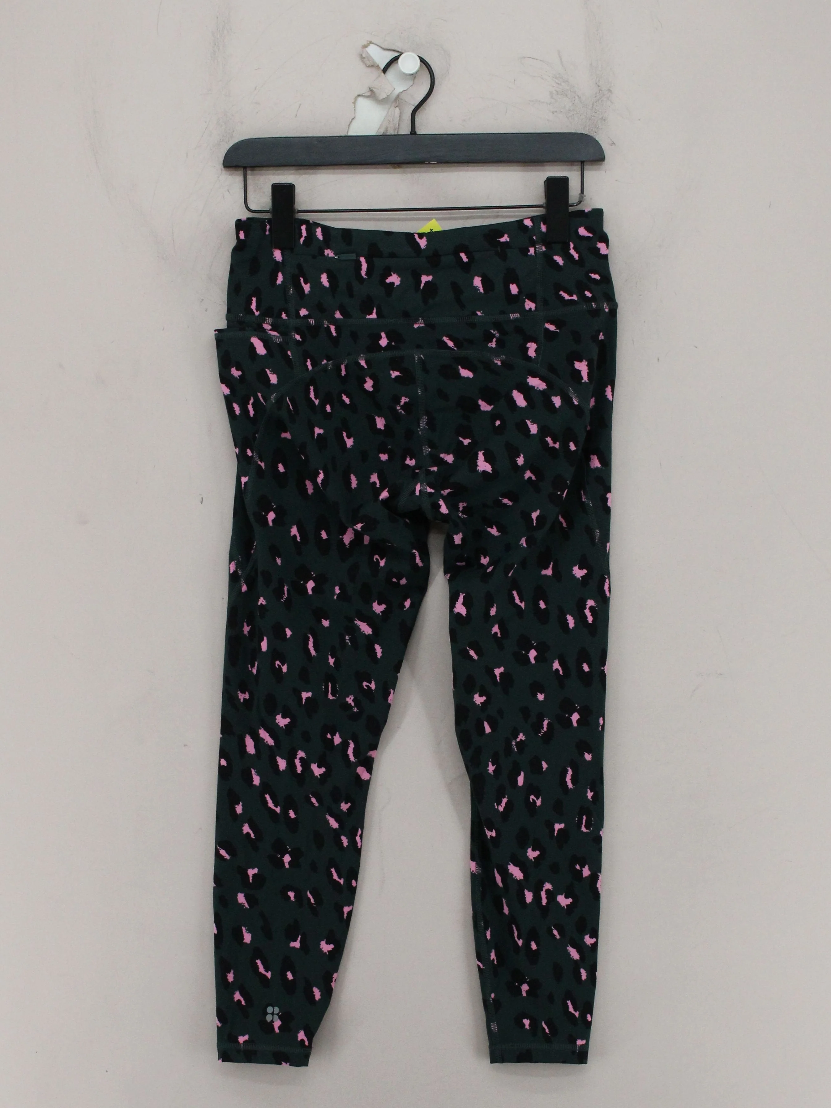 Sweaty Betty Women's Leggings M Green Animal Print 100% Other Full length - Image 2