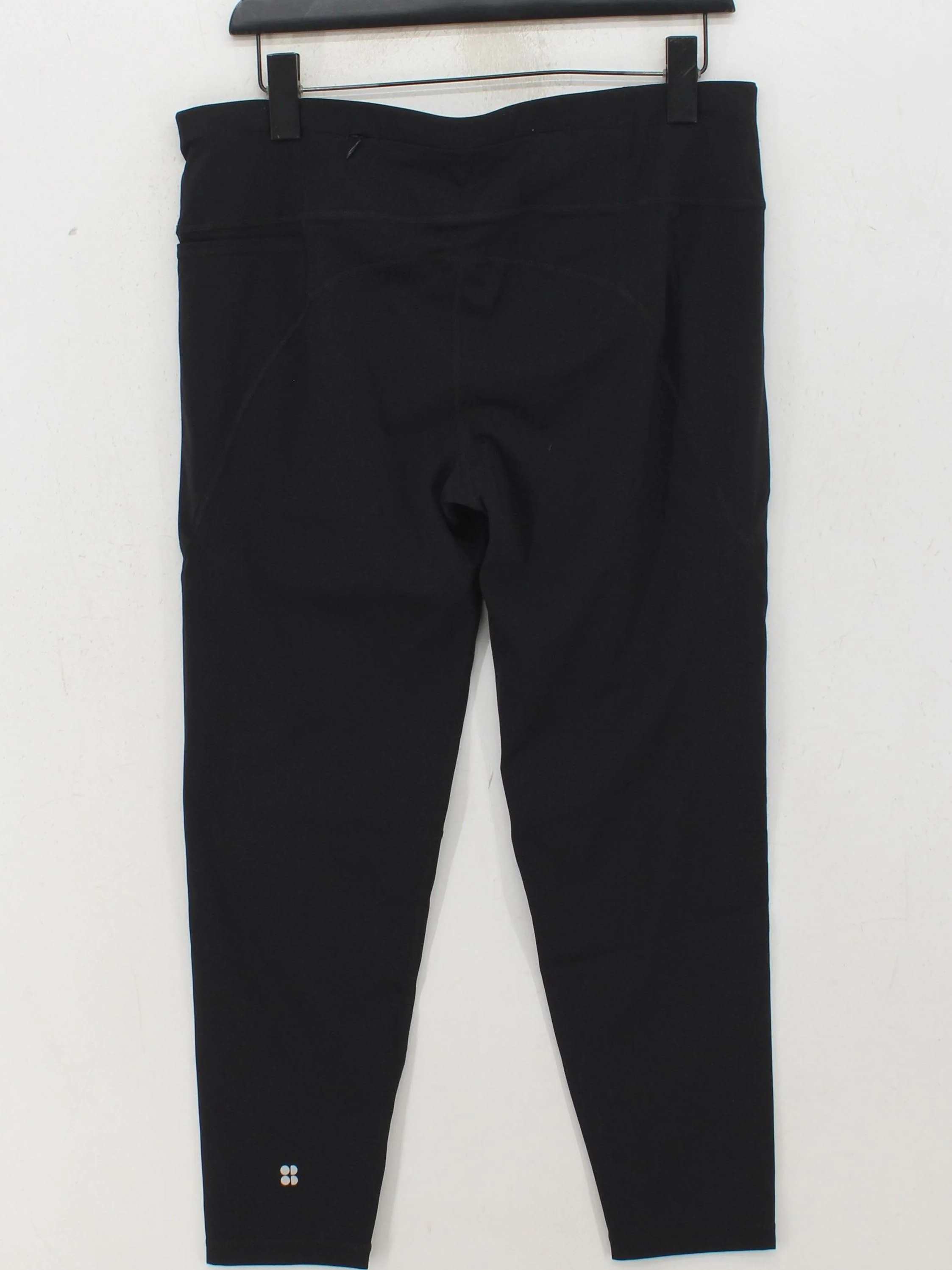 Sweaty Betty Women's Leggings XL Black Polyamide with Elastane Cropped - Image 2