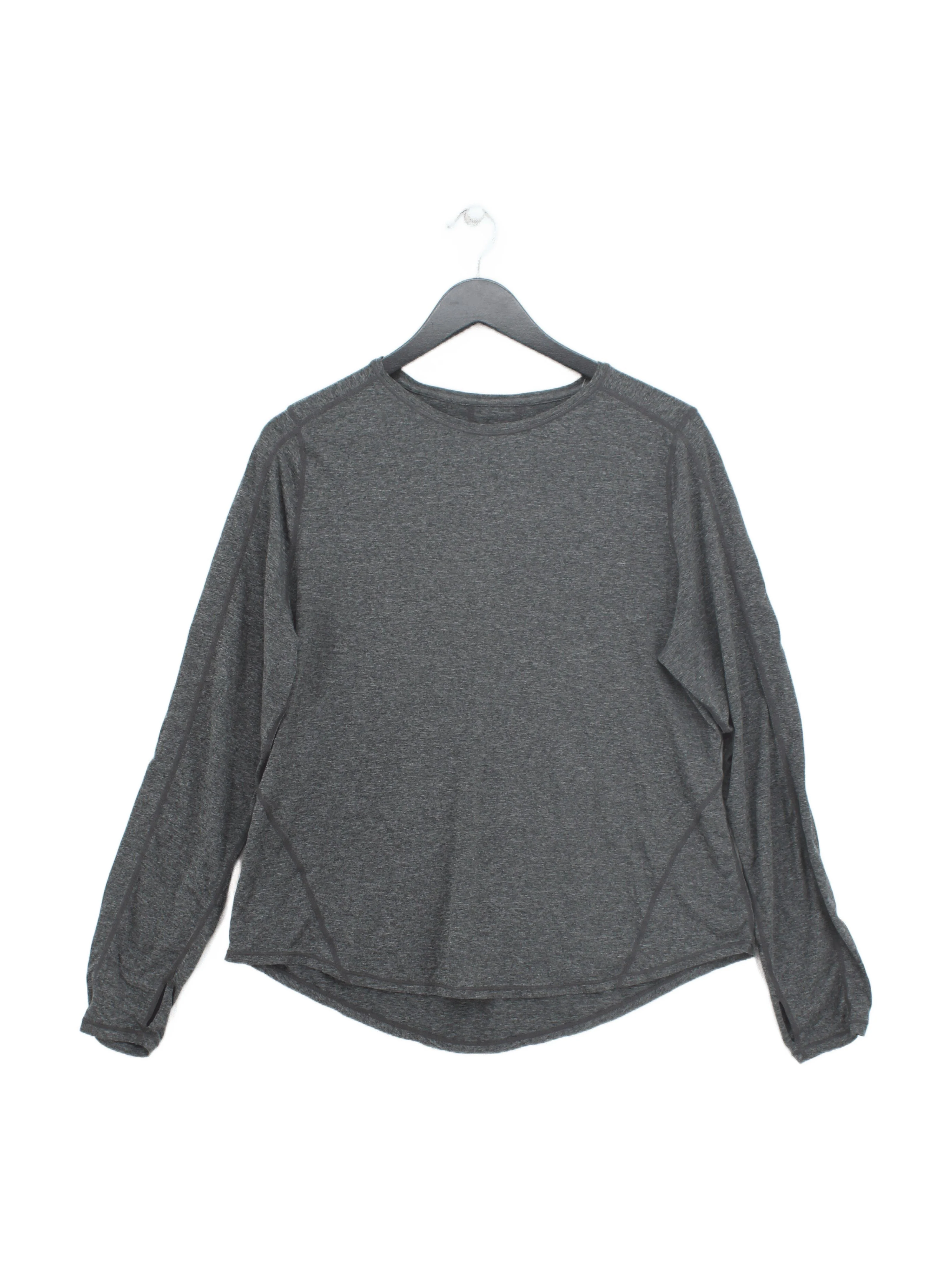 Sweaty Betty Women's T-Shirt L Grey 100% Other Basic