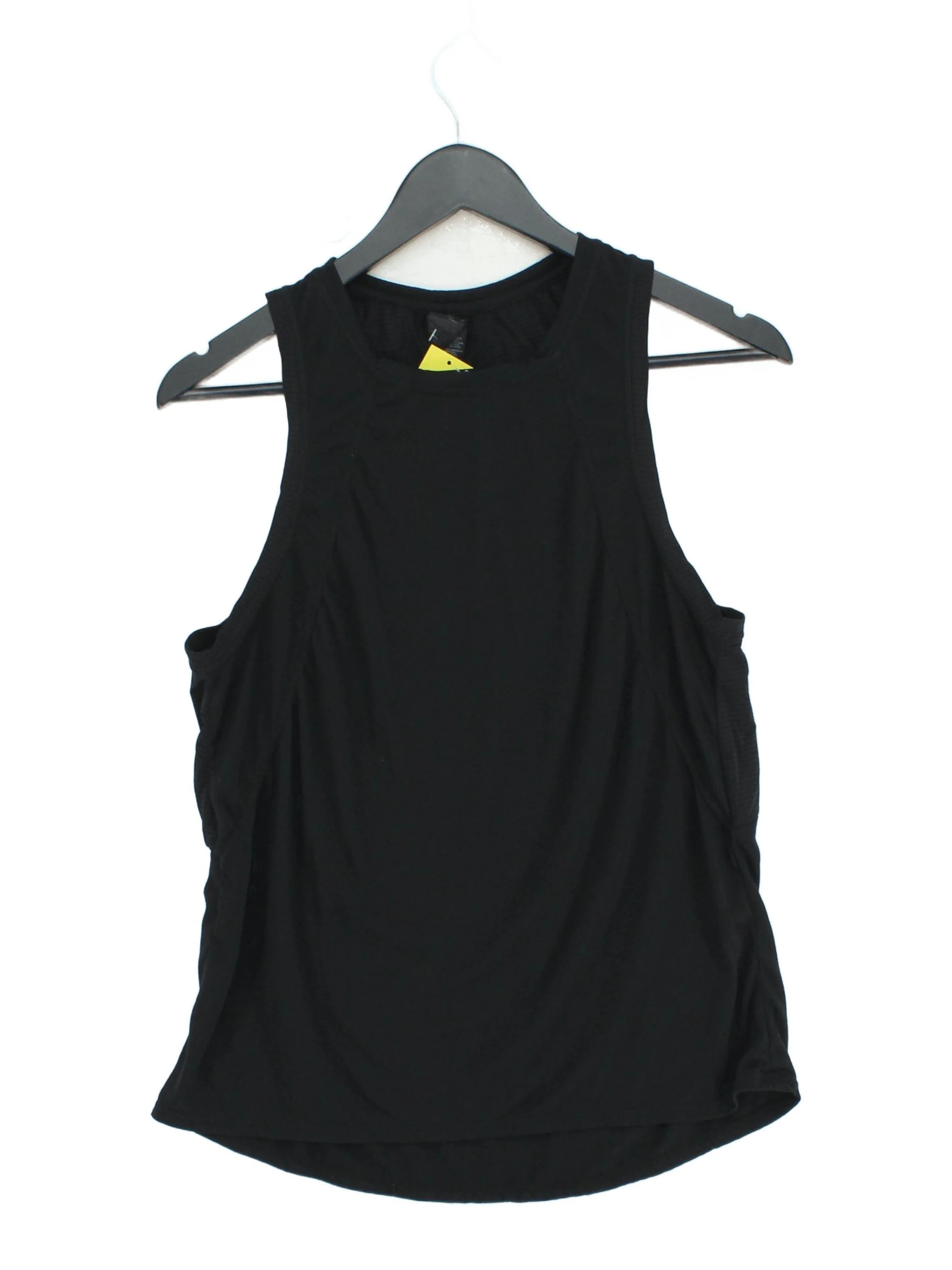 Sweaty Betty Women's T-Shirt M Black Polyester with Elastane Sleeveless Basic