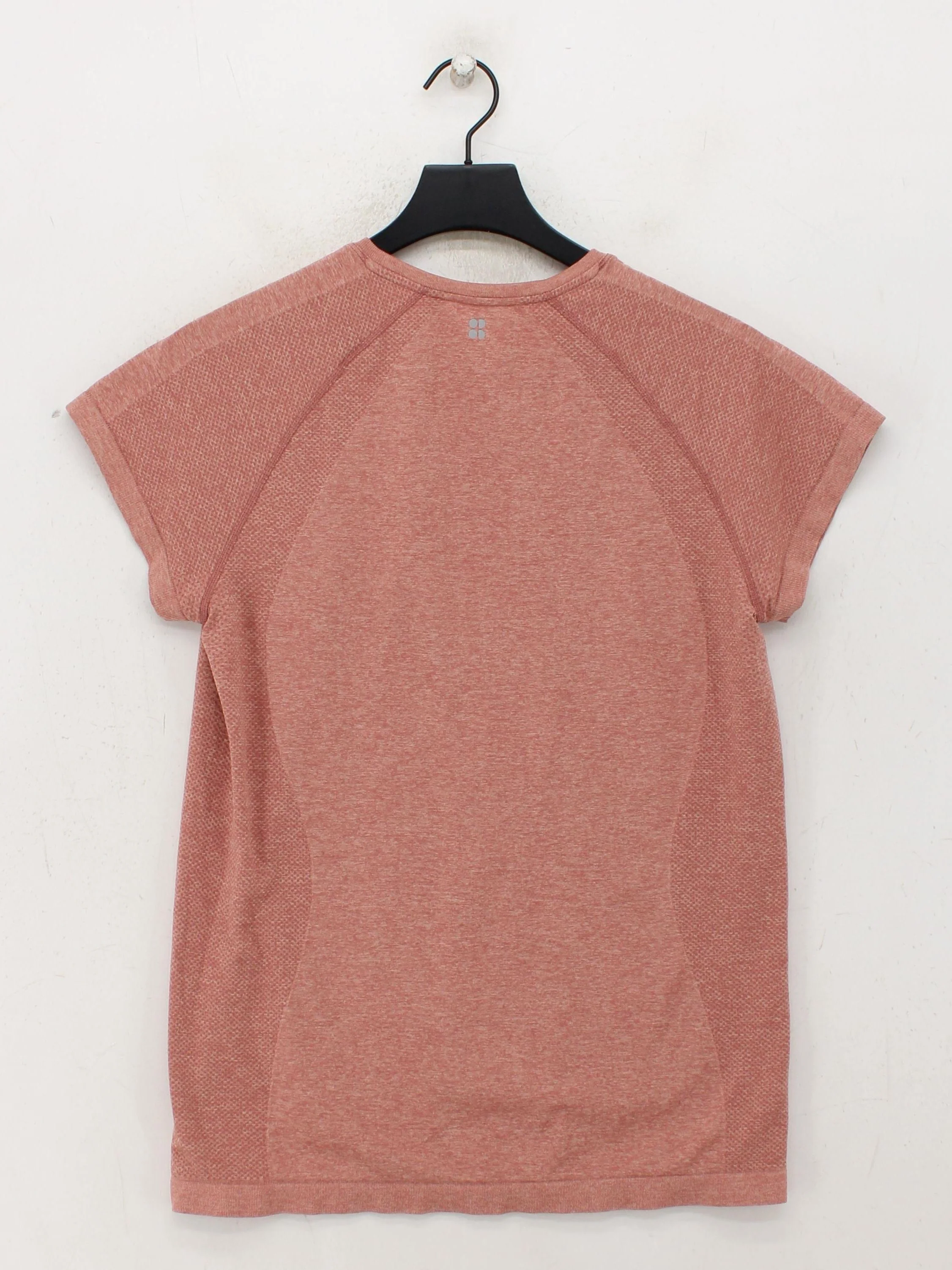 Sweaty Betty Women's T-Shirt XL Brown Polyamide with Elastane Basic - Image 2