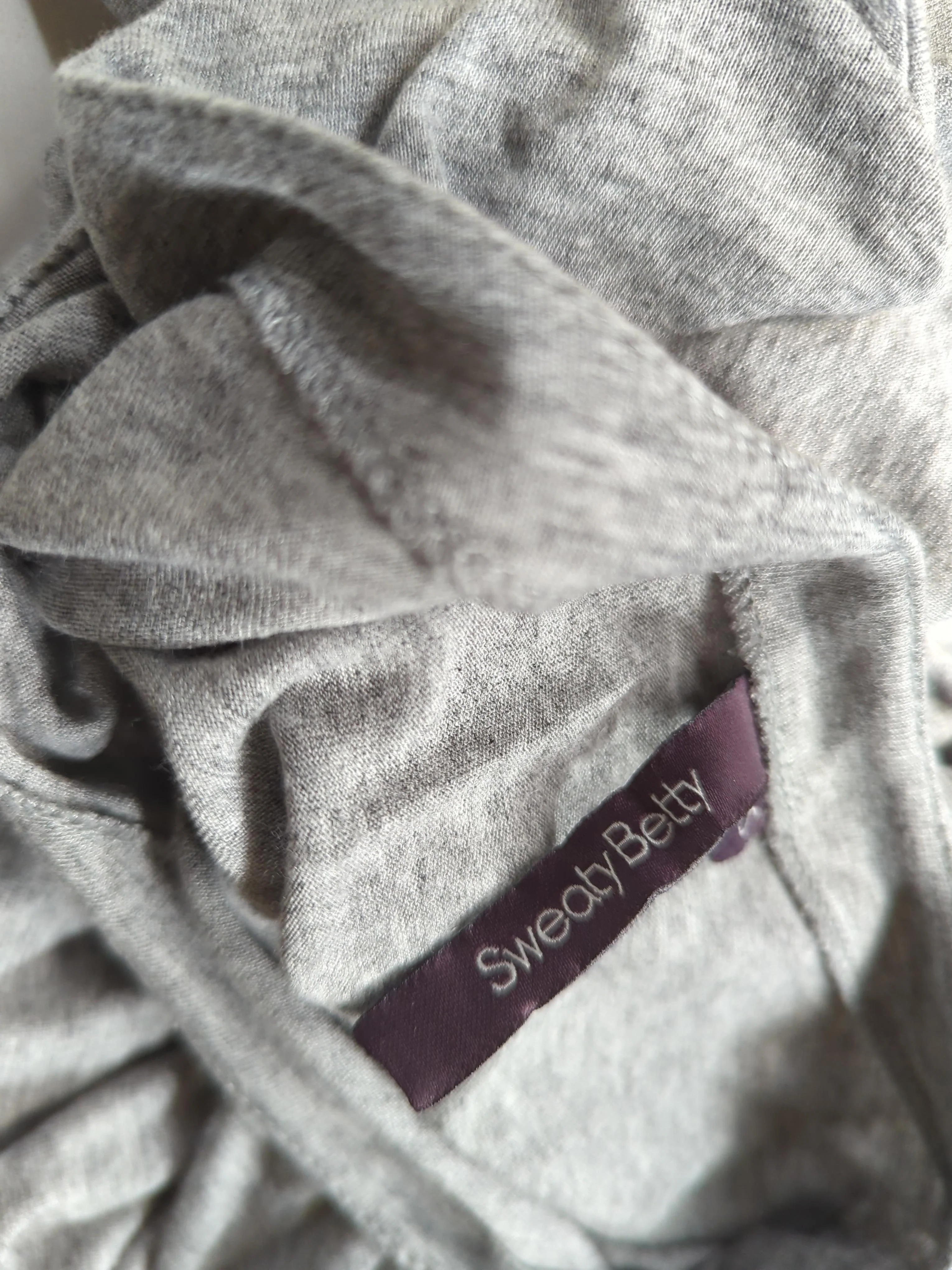 Sweaty Betty Women's Top XS Grey 100% Viscose Short Sleeve Round Neck Jersey - Image 5