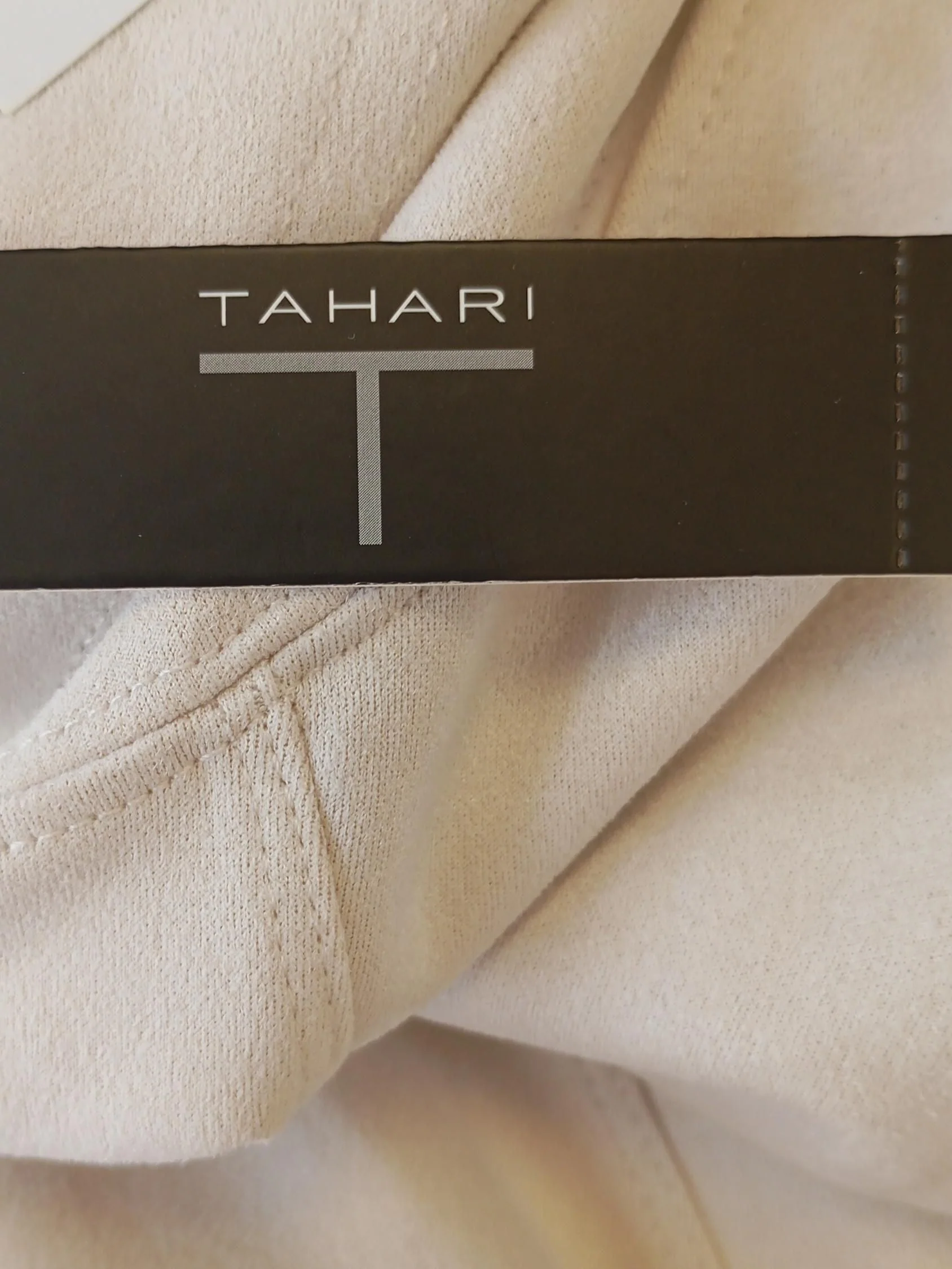 Tahari Women's Hoodie XS Tan Polyester with Spandex Pullover - Image 7
