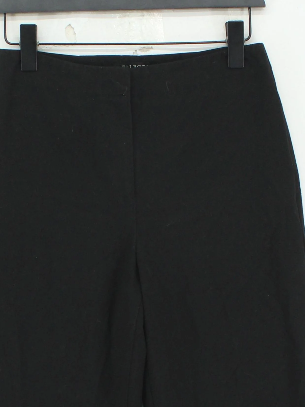 Talbots Women's Trousers UK 8 Black 100% Other Wide-Leg Chino - Image 3