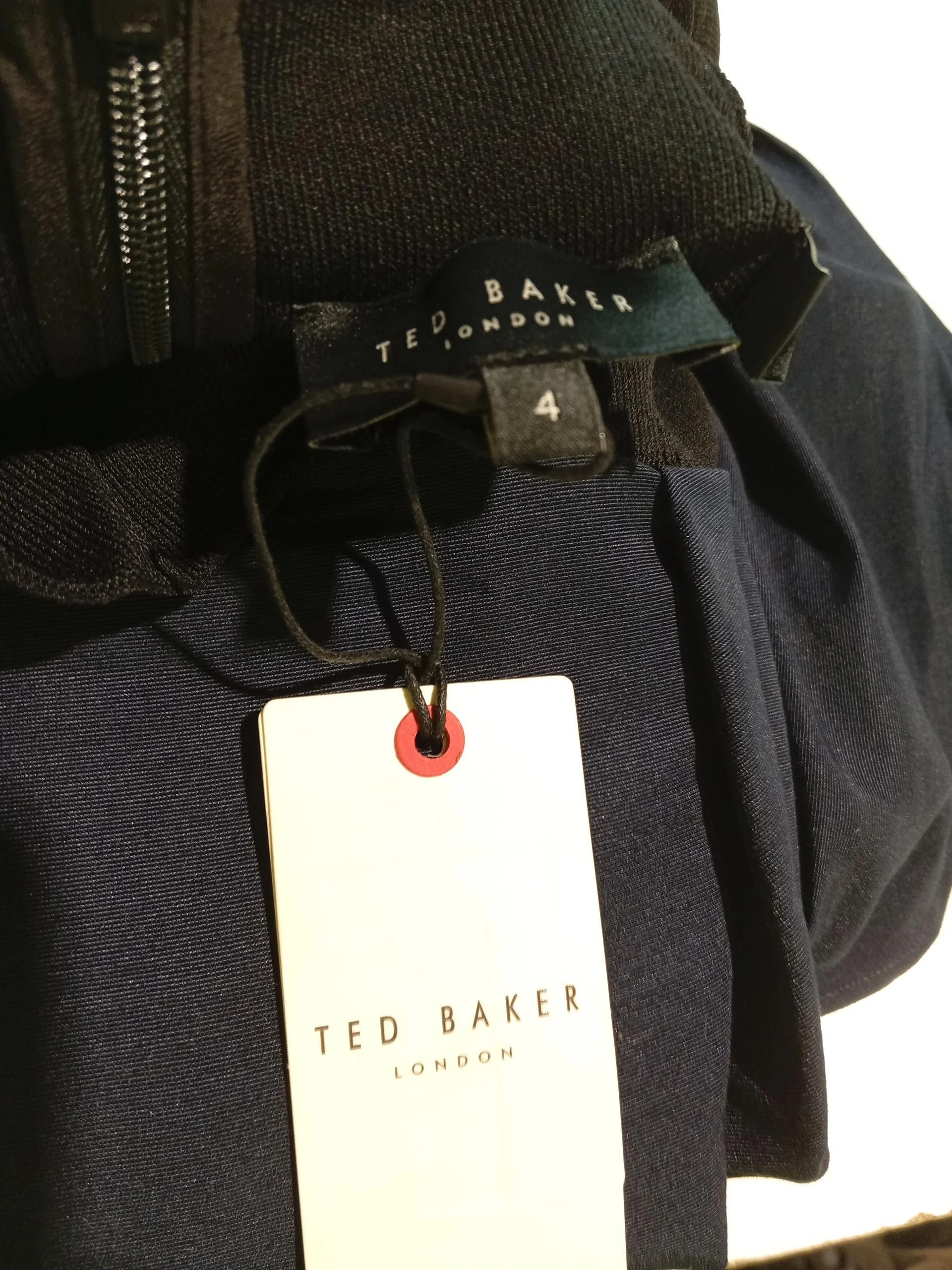Ted Baker Jumper Midi Dress UK14 in Black - Image 6