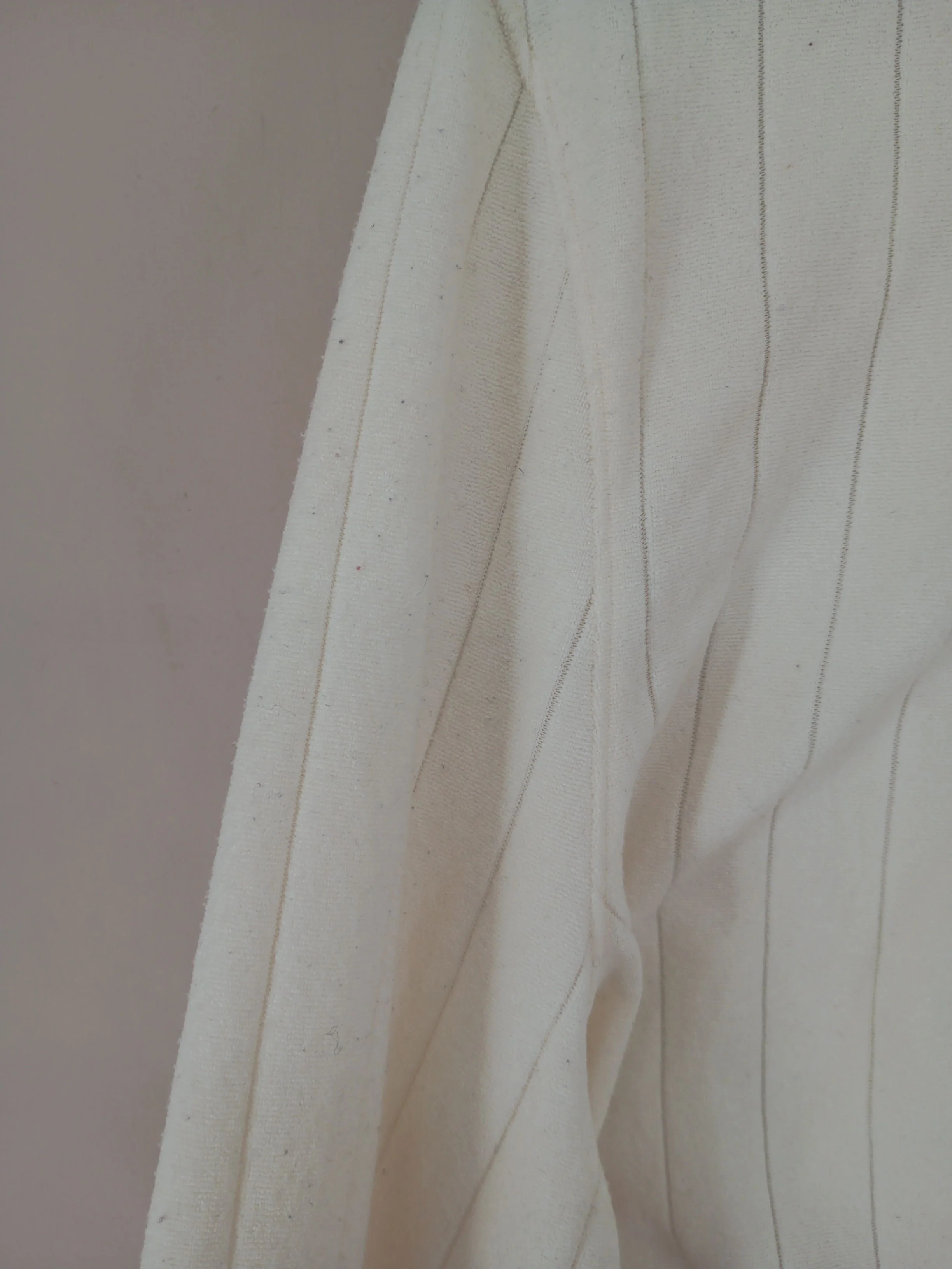 Ted Baker Men's Polo XXL Cream Striped 100% Polyester Basic - Image 5