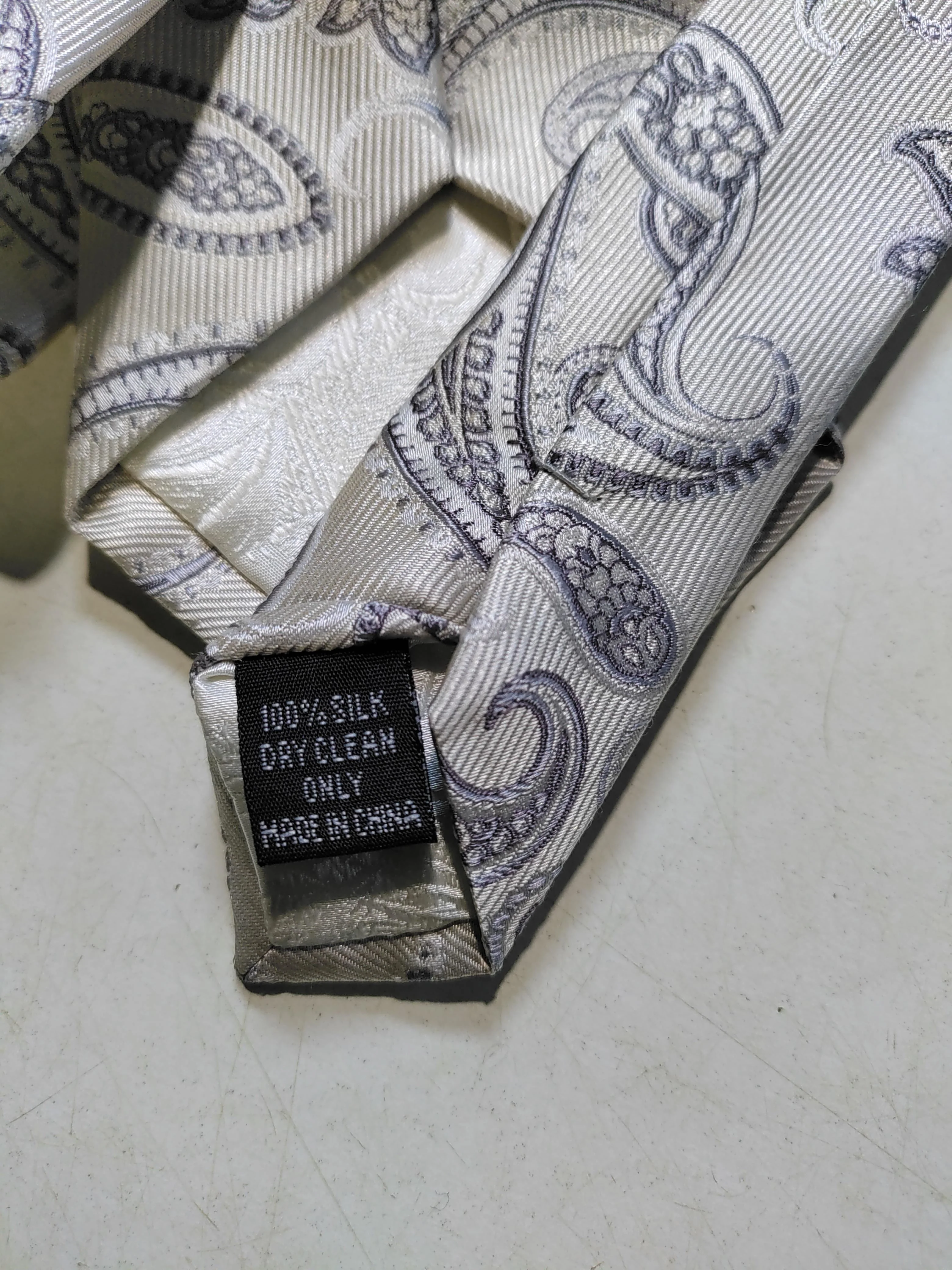 Ted Baker Men's Tie Cream 100% Other - Image 6