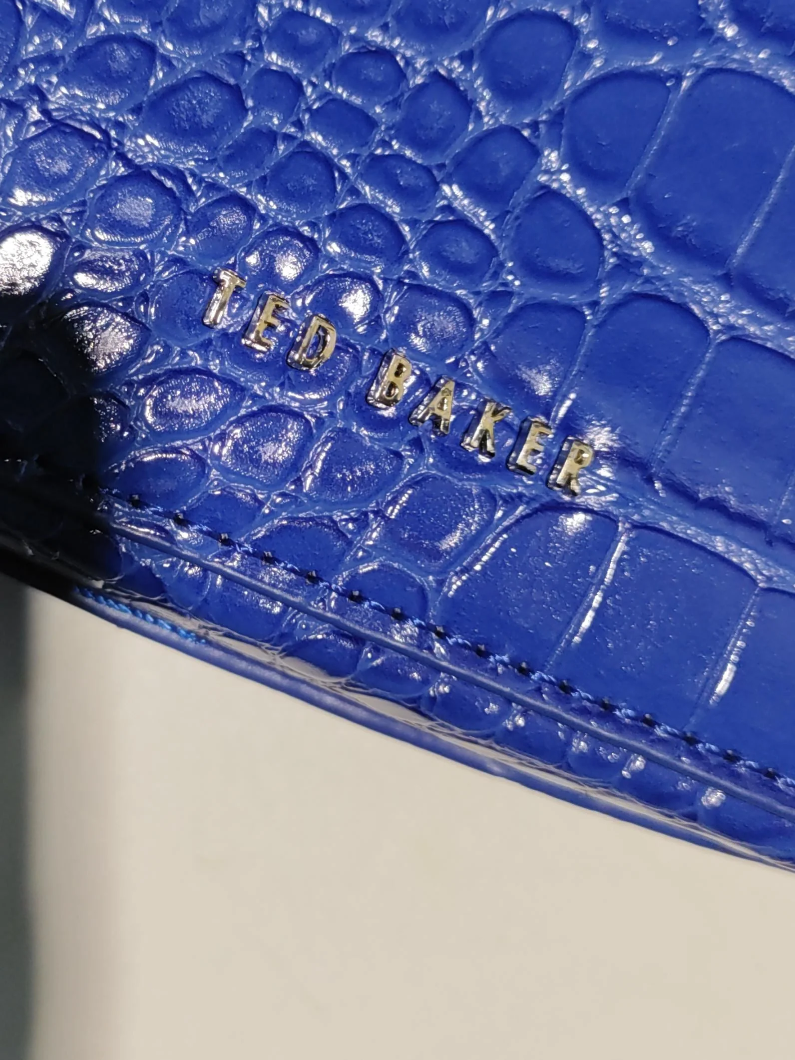 Ted Baker Women's Bag Blue 100% Leather Crossbody - Image 5