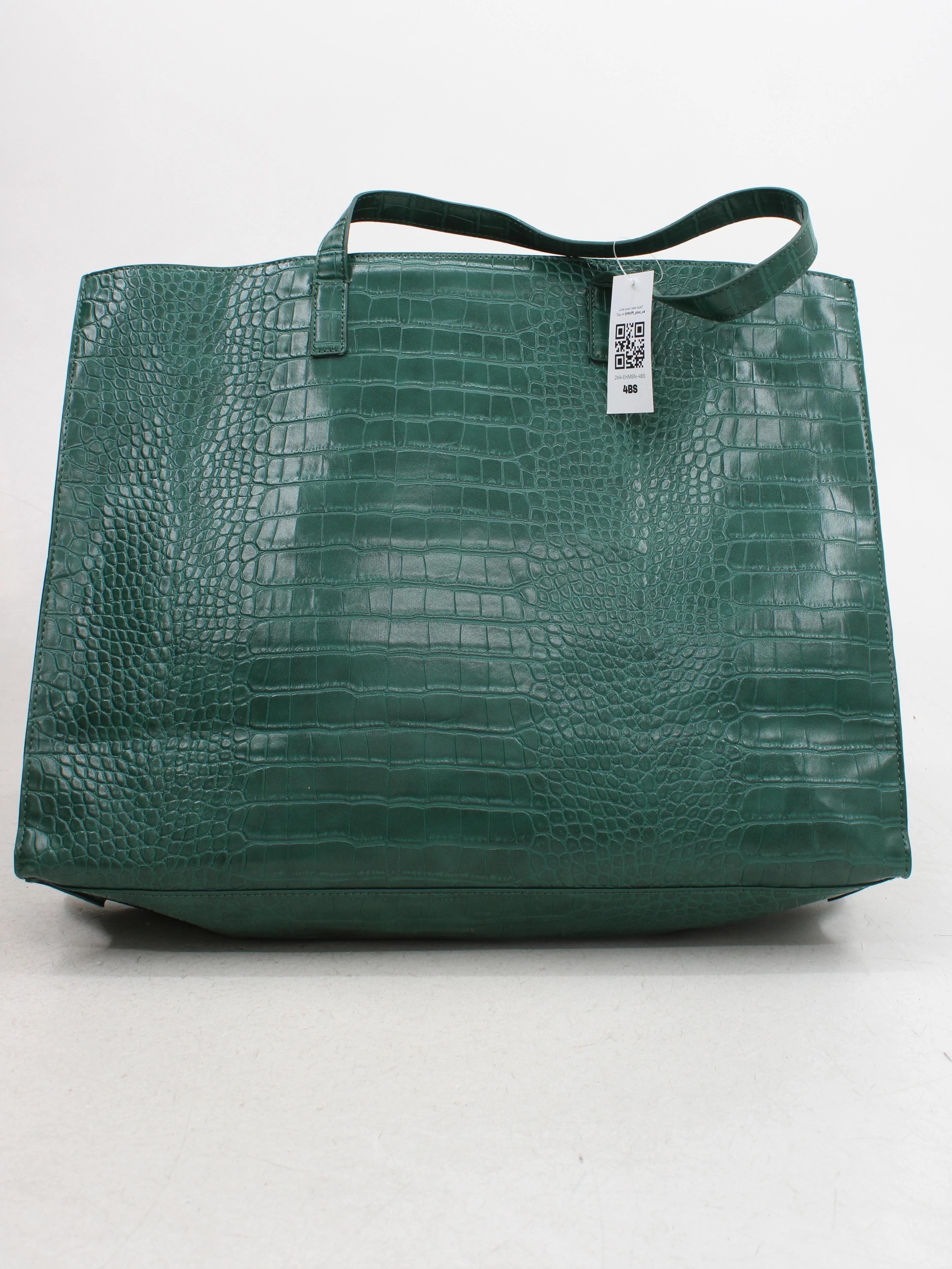Ted Baker Women's Bag Green Animal Print 100% Faux Leather Tote - Image 2