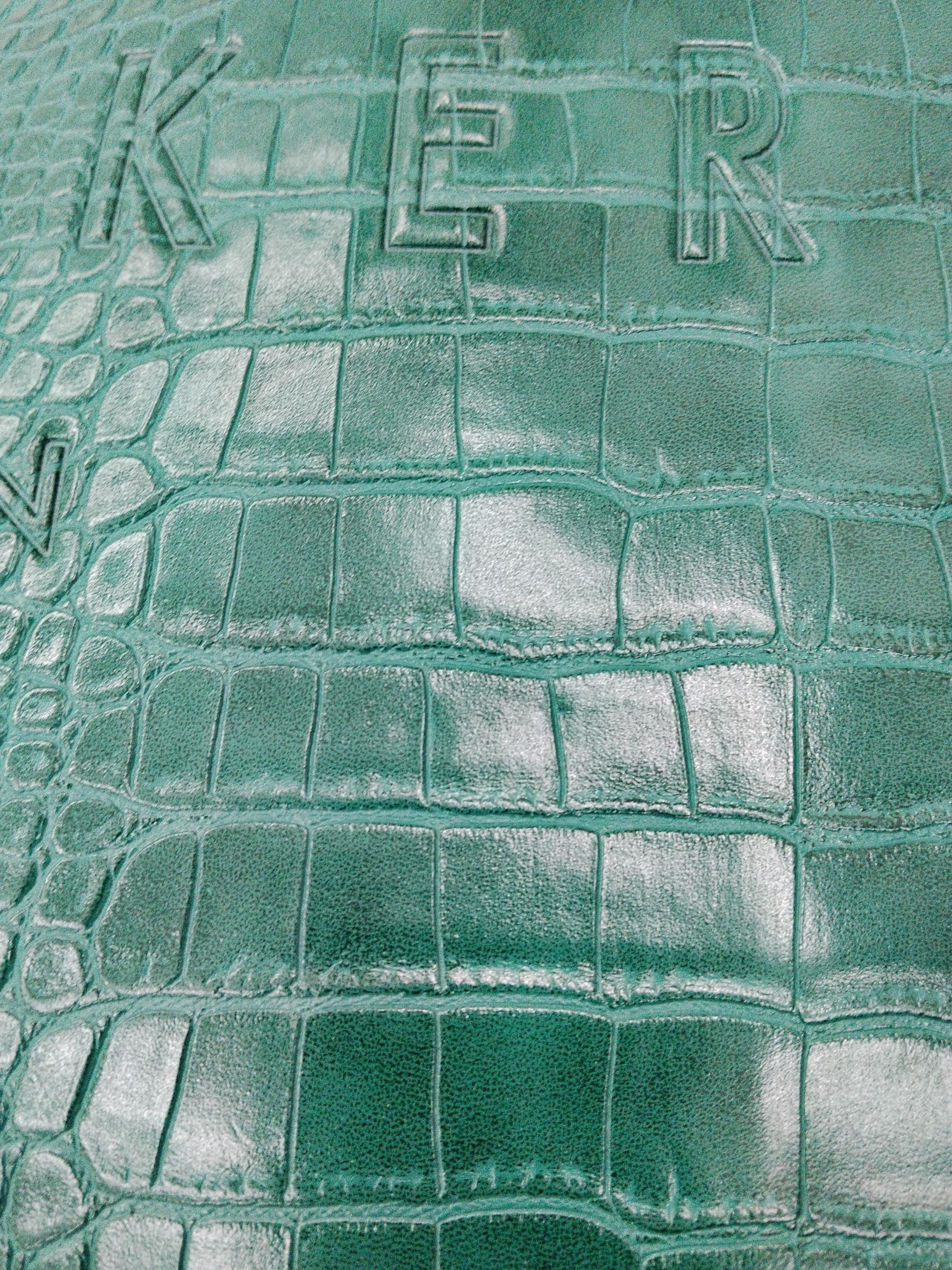 Ted Baker Women's Bag Green Animal Print 100% Faux Leather Tote - Image 3