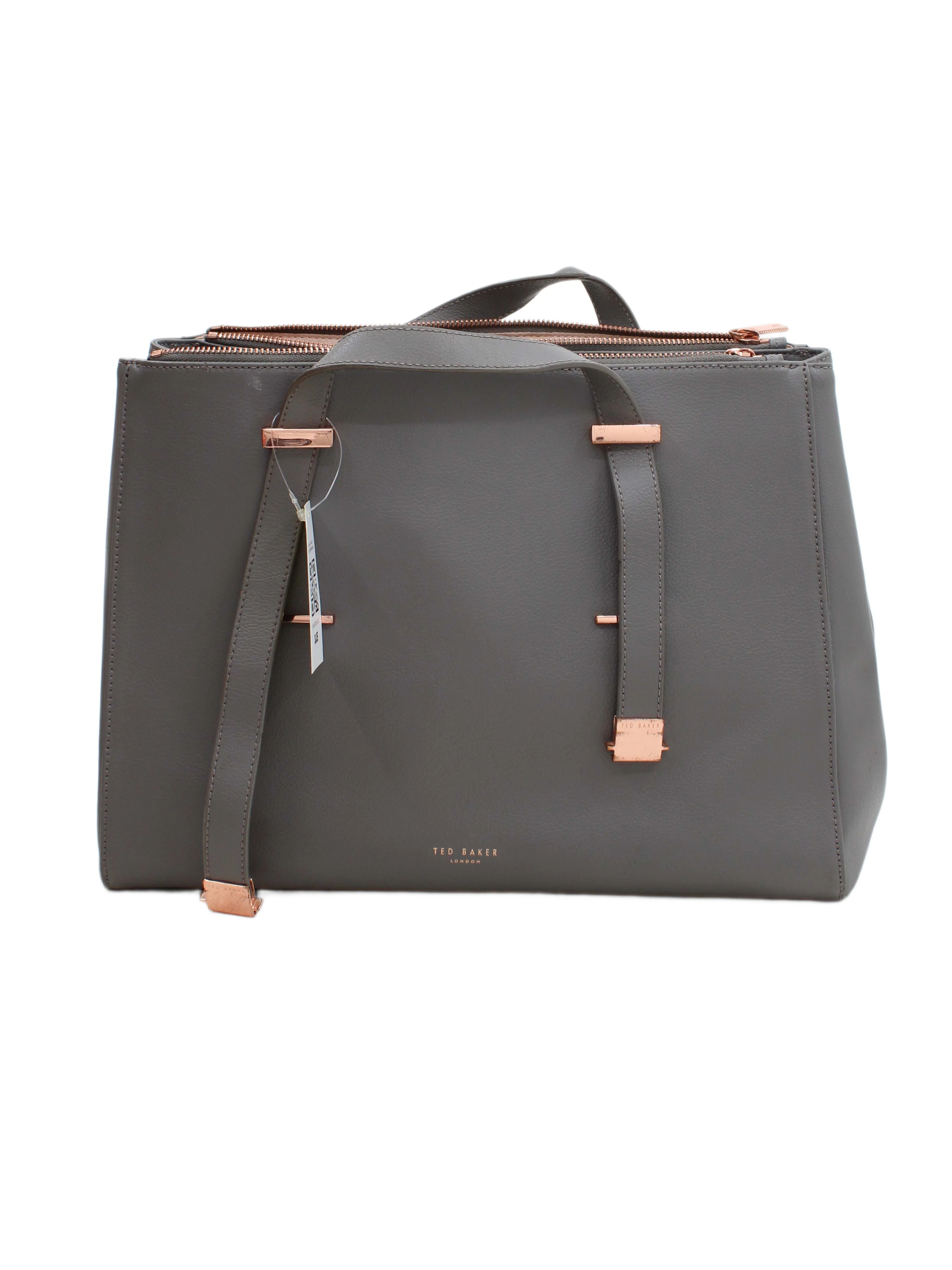 Ted Baker Women's Bag Grey 100% Faux Leather Tote