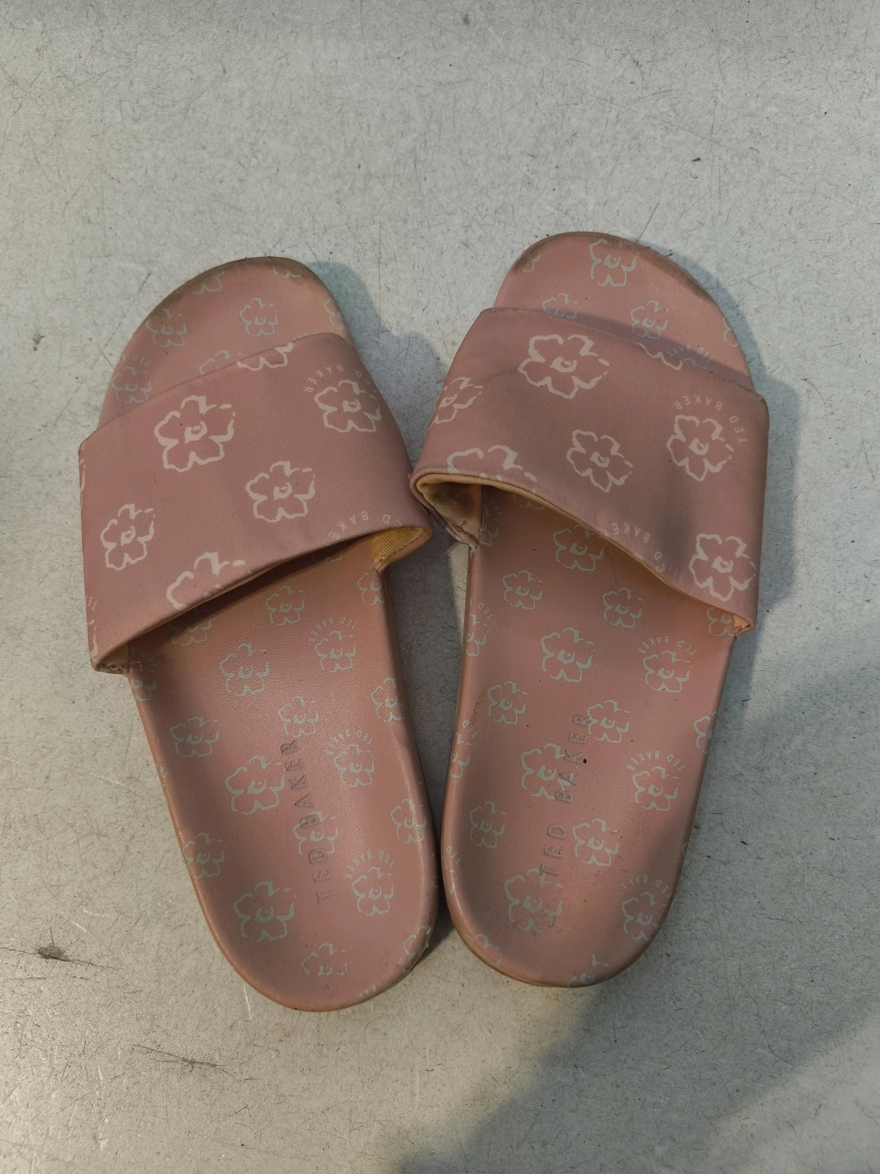 Ted Baker Women's Sandals UK 4 Pink Floral 100% Other Slider - Image 6