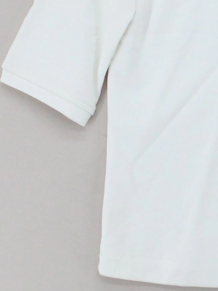 Ted Baker Women's Top UK 6 White Cotton with Polyester Basic - Image 4