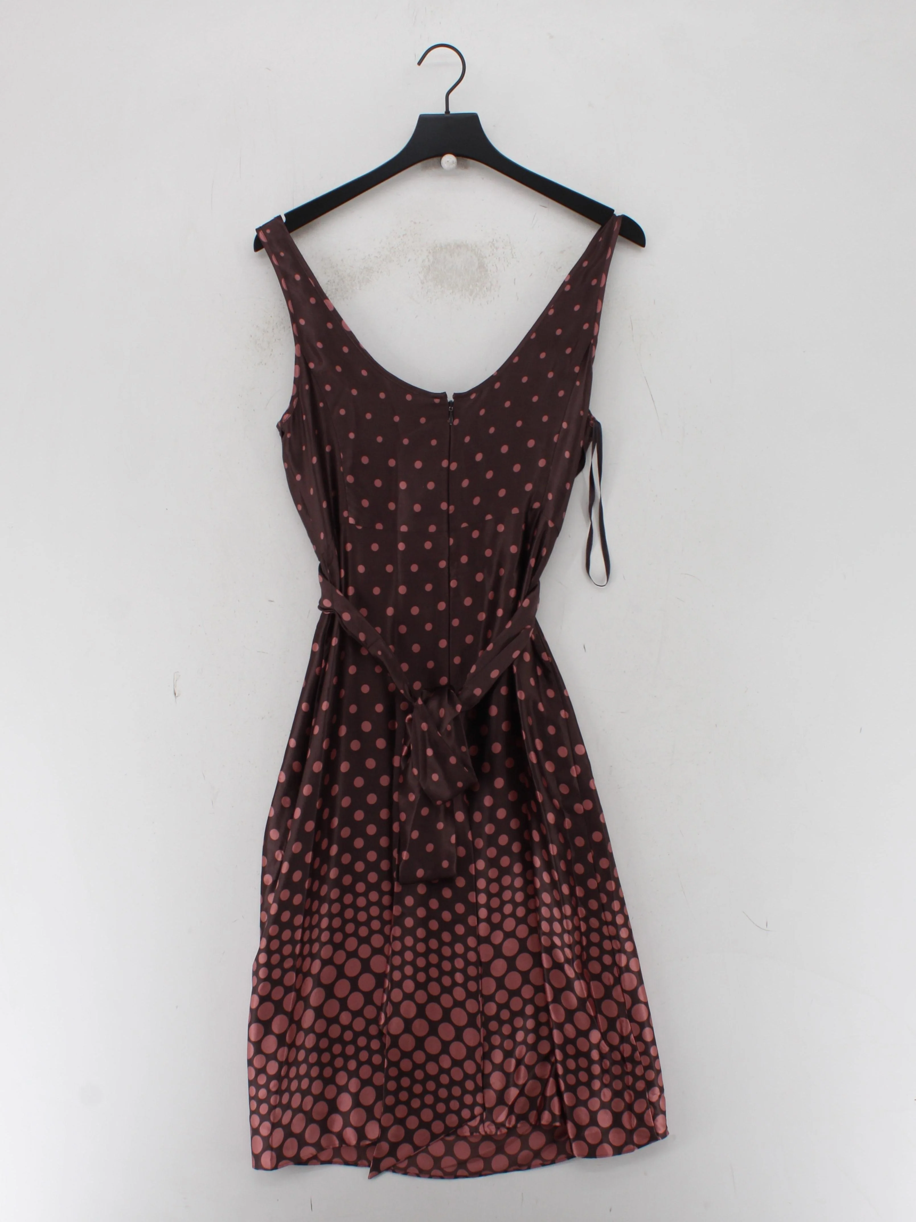 Ted Baker Wrap Midi Dress UK12 in Brown - Image 2