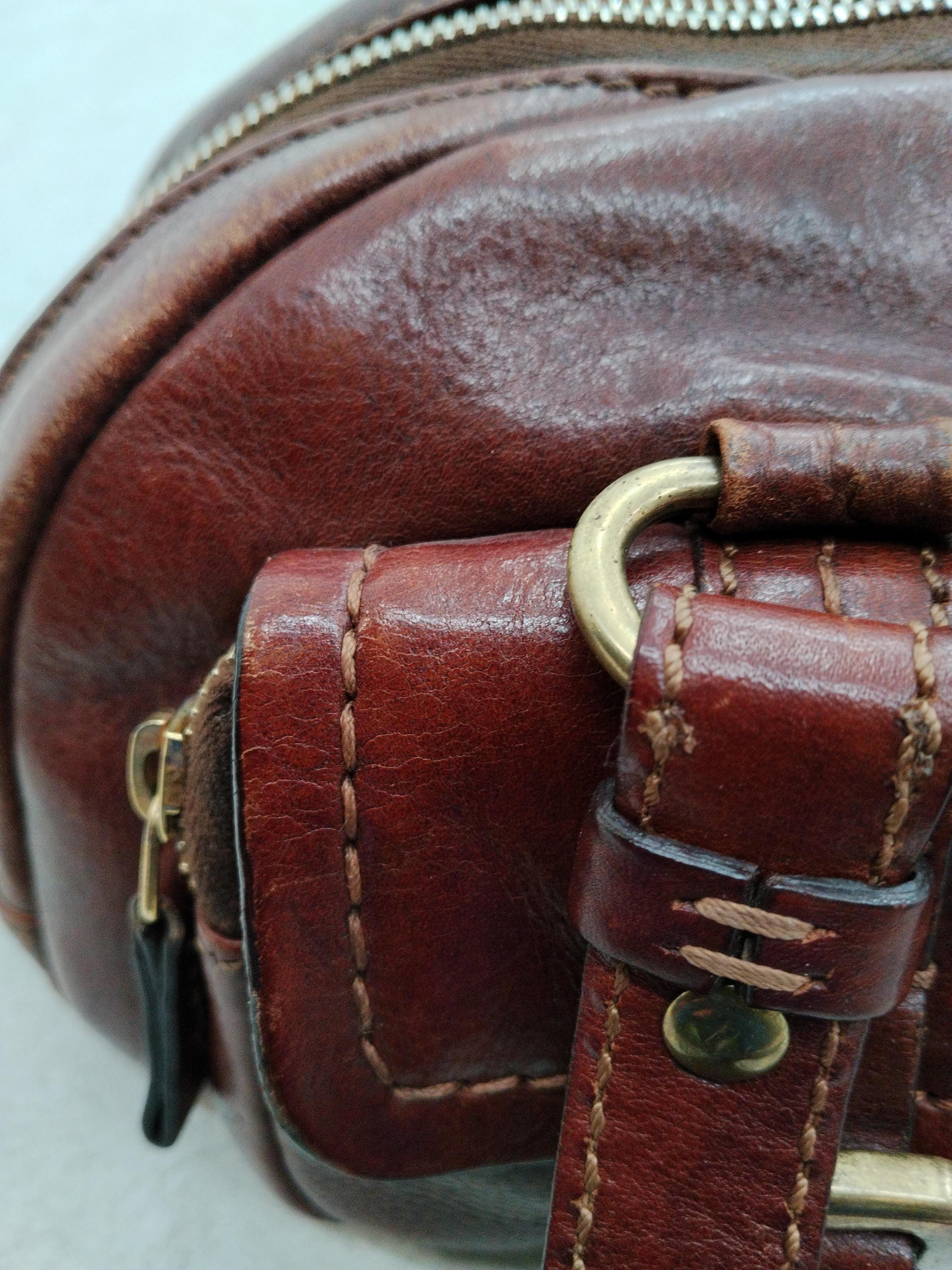 The Bridge Men's Bag Brown 100% Leather Satchel - Image 3