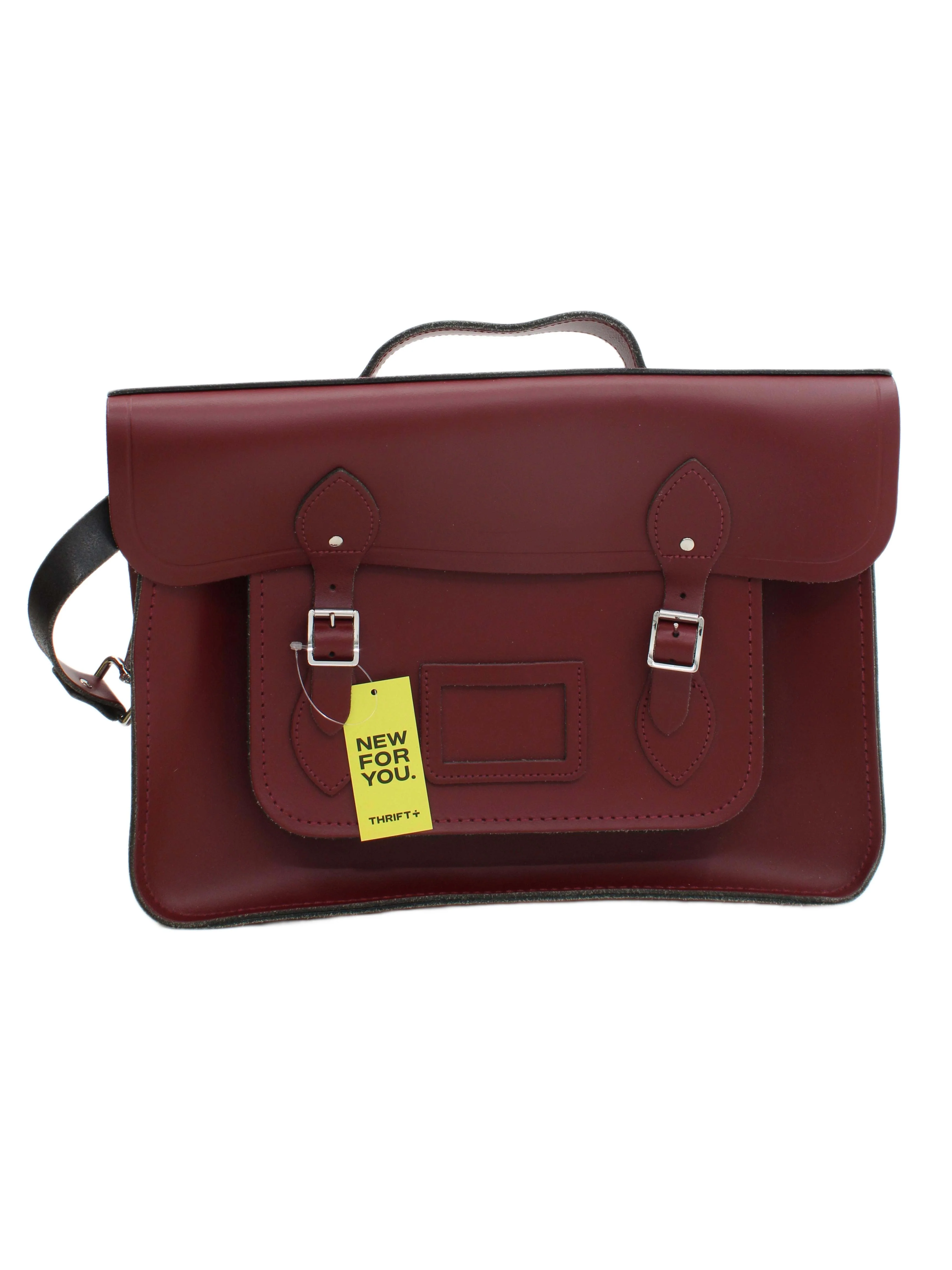 The Cambridge Satchel Company Men's Bag Red 100% Leather Satchel