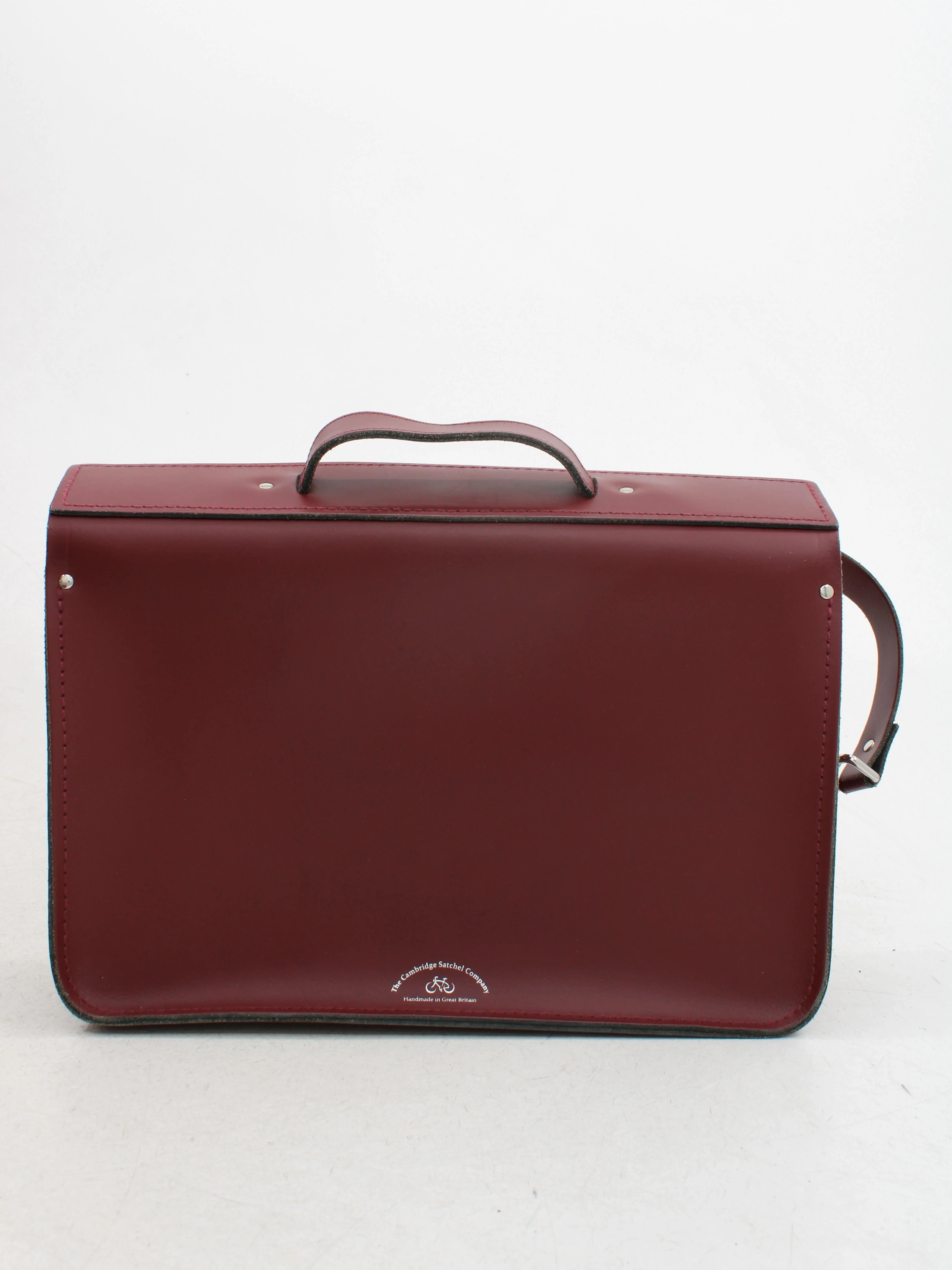 The Cambridge Satchel Company Men's Bag Red 100% Leather Satchel - Image 2