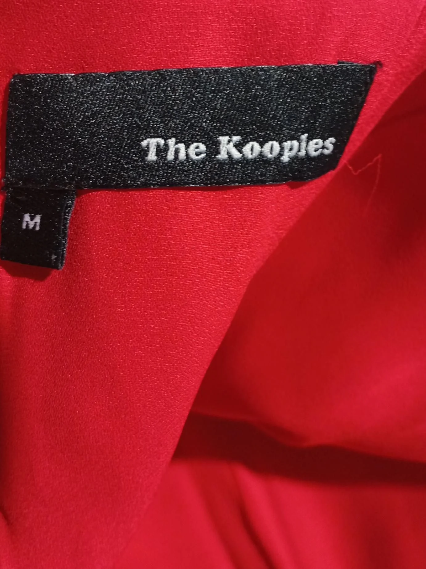 The Kooples A-Line Mini Dress M in Red - Image 5