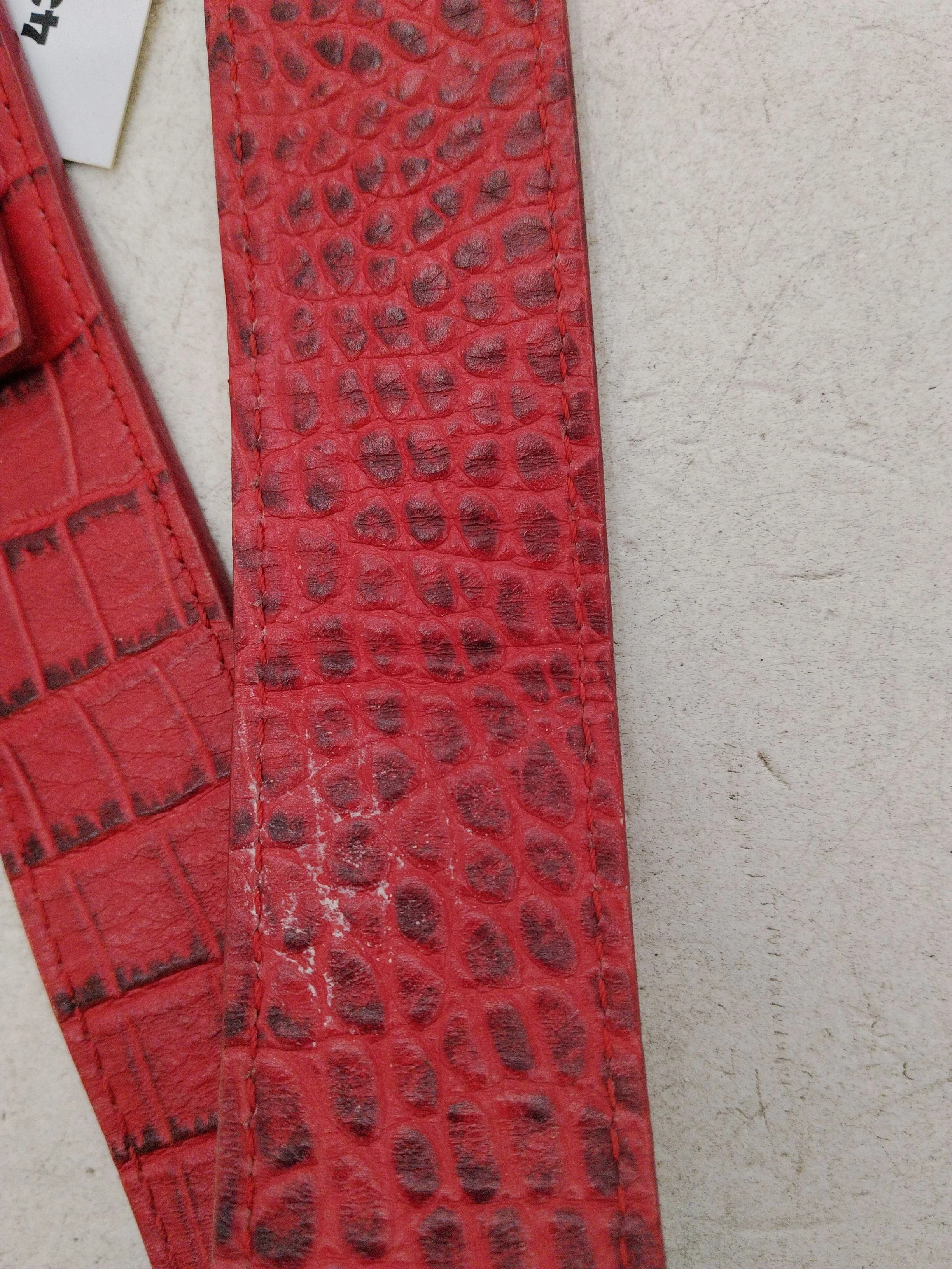 The Kooples Women's Bag Red Animal Print 100% Leather Crossbody - Image 6