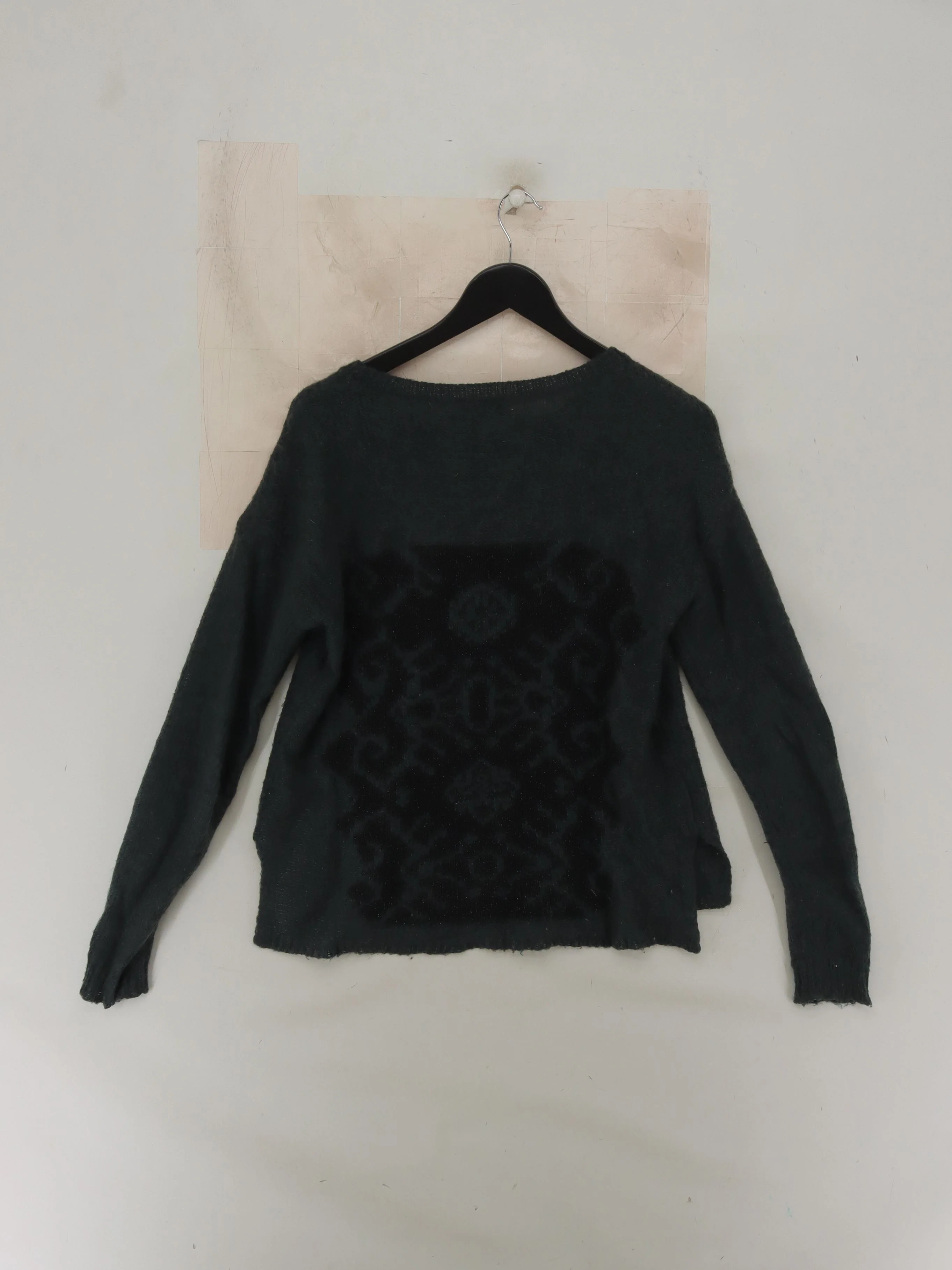 The Kooples Women's Jumper S Grey Acrylic with Nylon, Mohair Pullover - Image 2