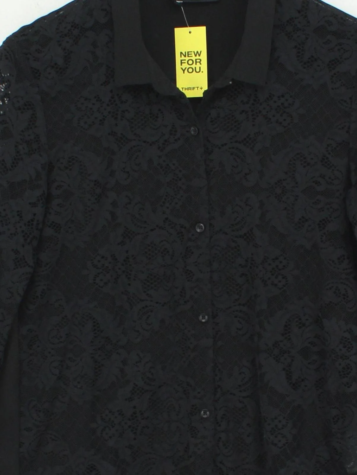 The Kooples Women's Shirt M Black Polyester with Cotton Basic - Image 3