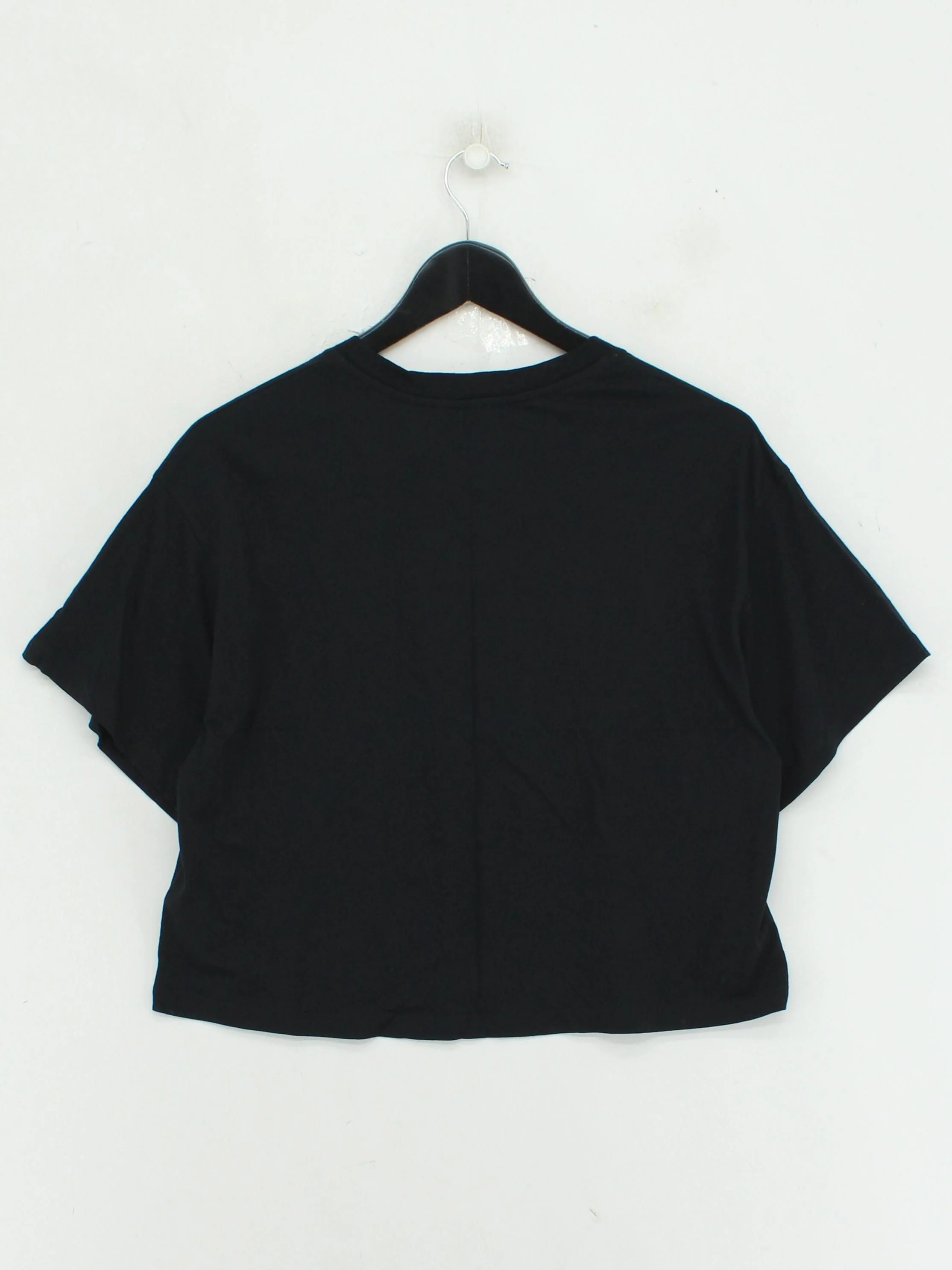 The Kooples Women's T-Shirt M Black 100% Cotton Basic - Image 2