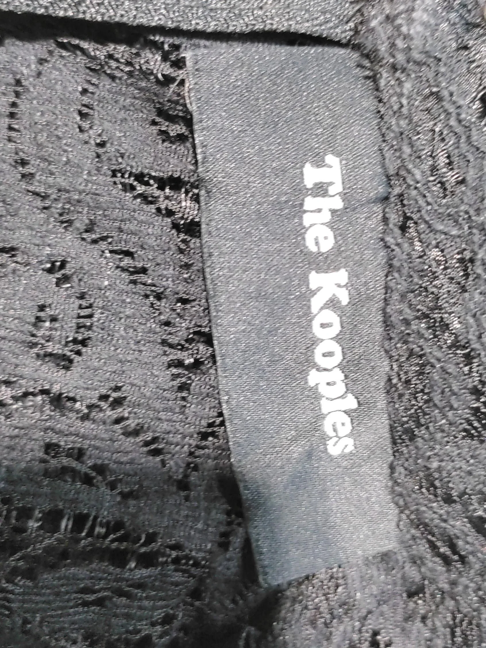 The Kooples Women's Top XS Black Cotton with Polyamide Basic - Image 5