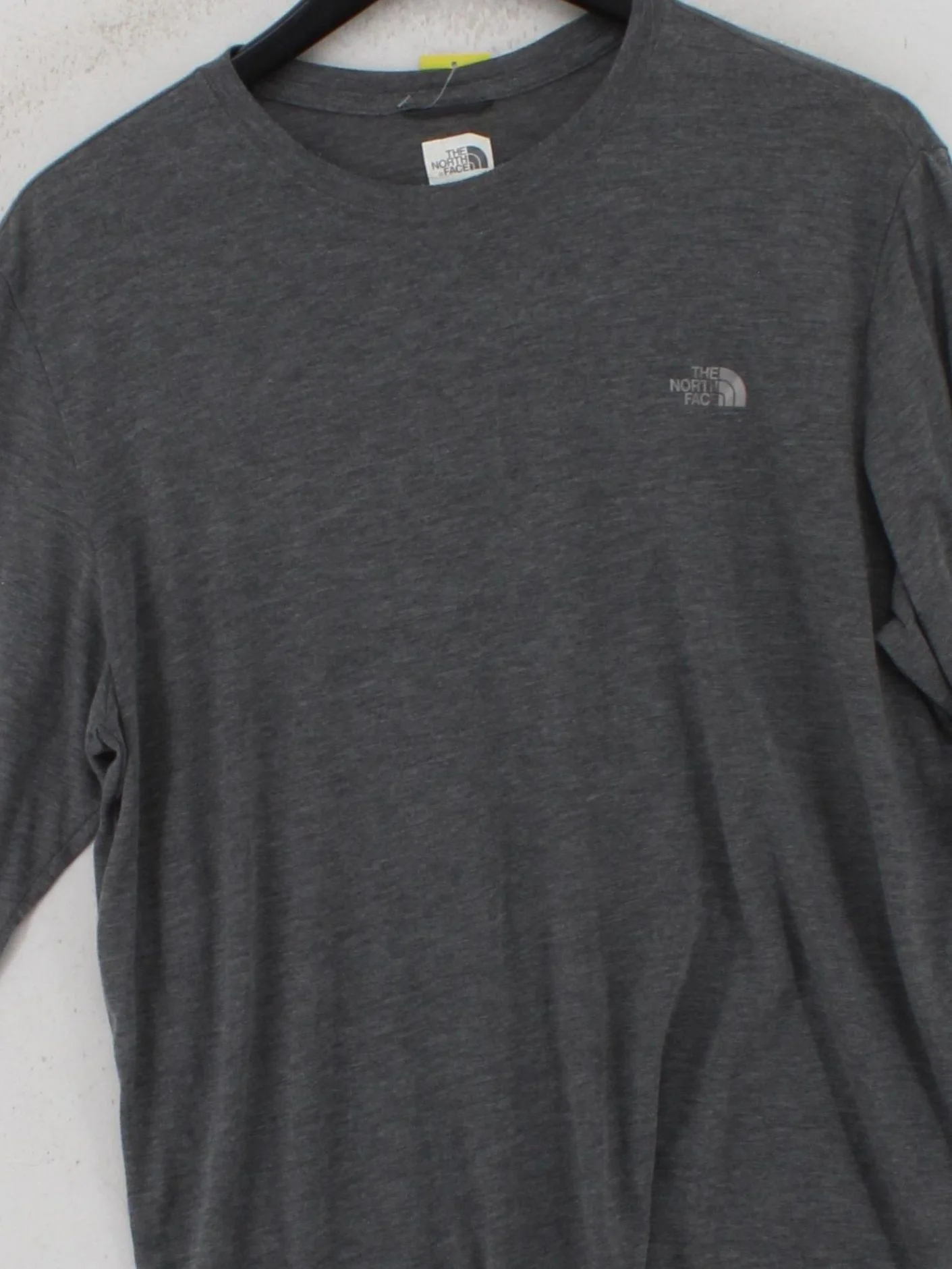 The North Face Men's T-Shirt L Grey 100% Other Round Neck Basic - Image 3