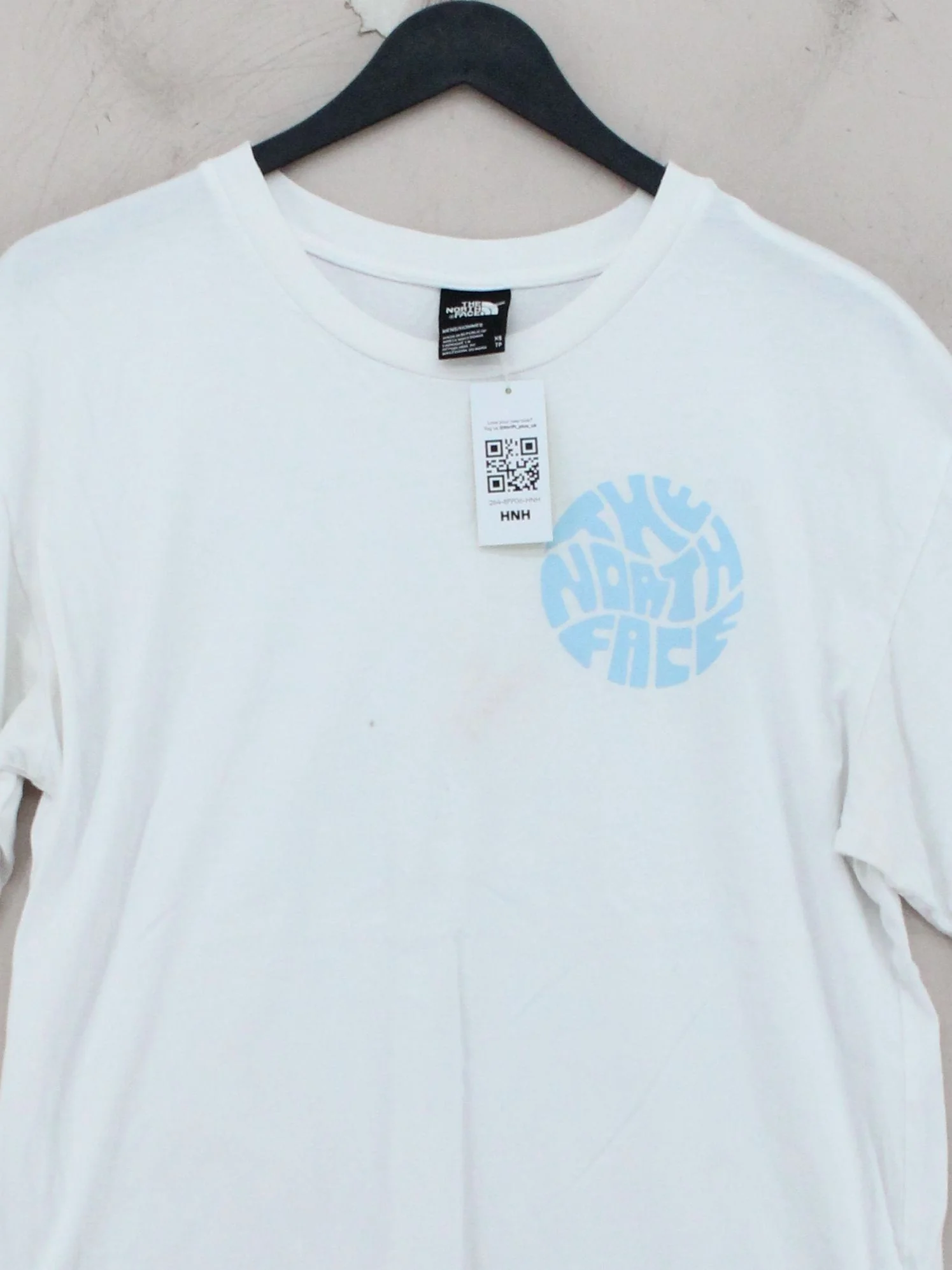 The North Face Men's T-Shirt XS White Graphic 100% Cotton Basic - Image 3