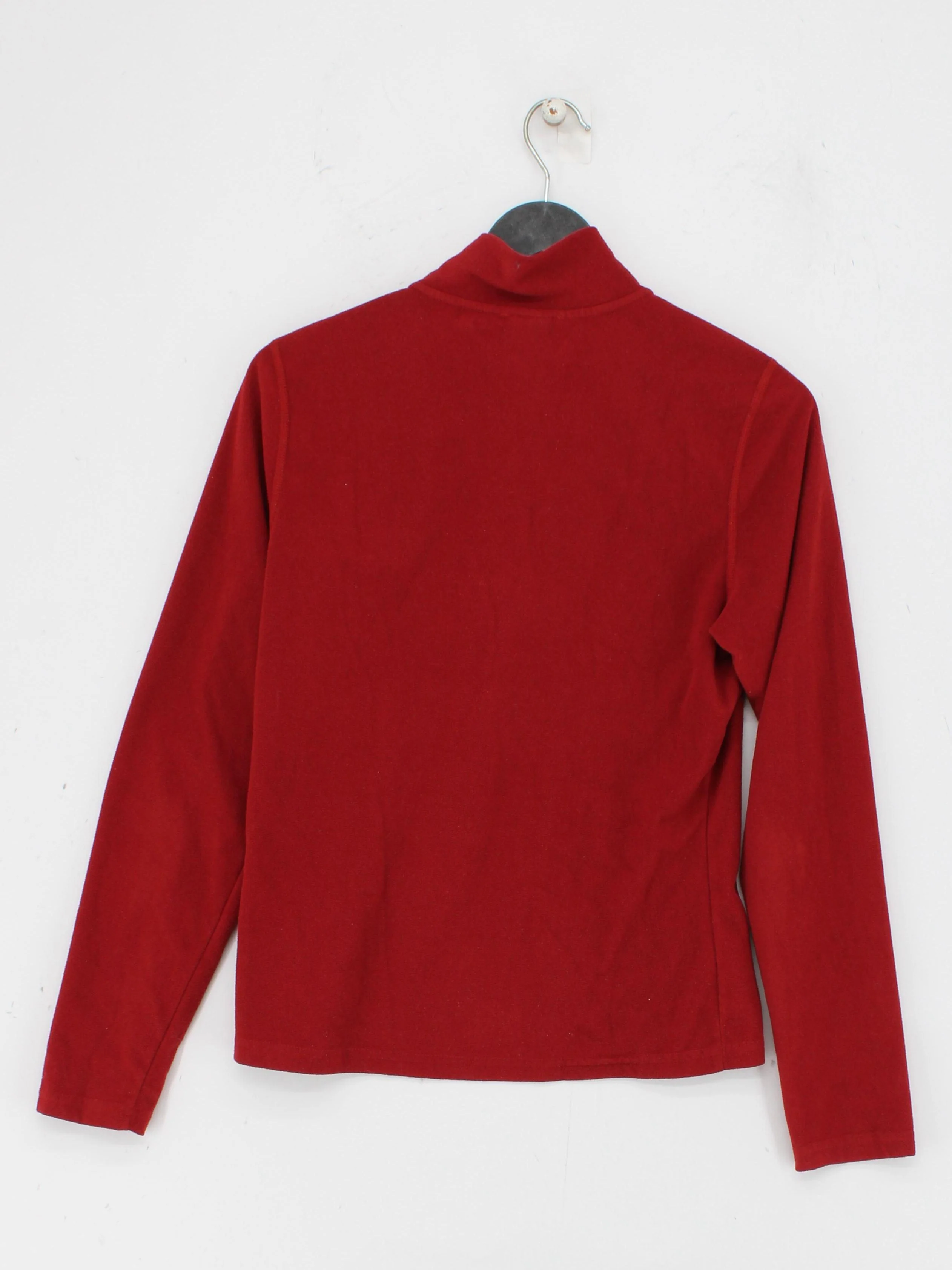 The North Face Women's Jumper S Red 100% Polyester High Neck Pullover - Image 2