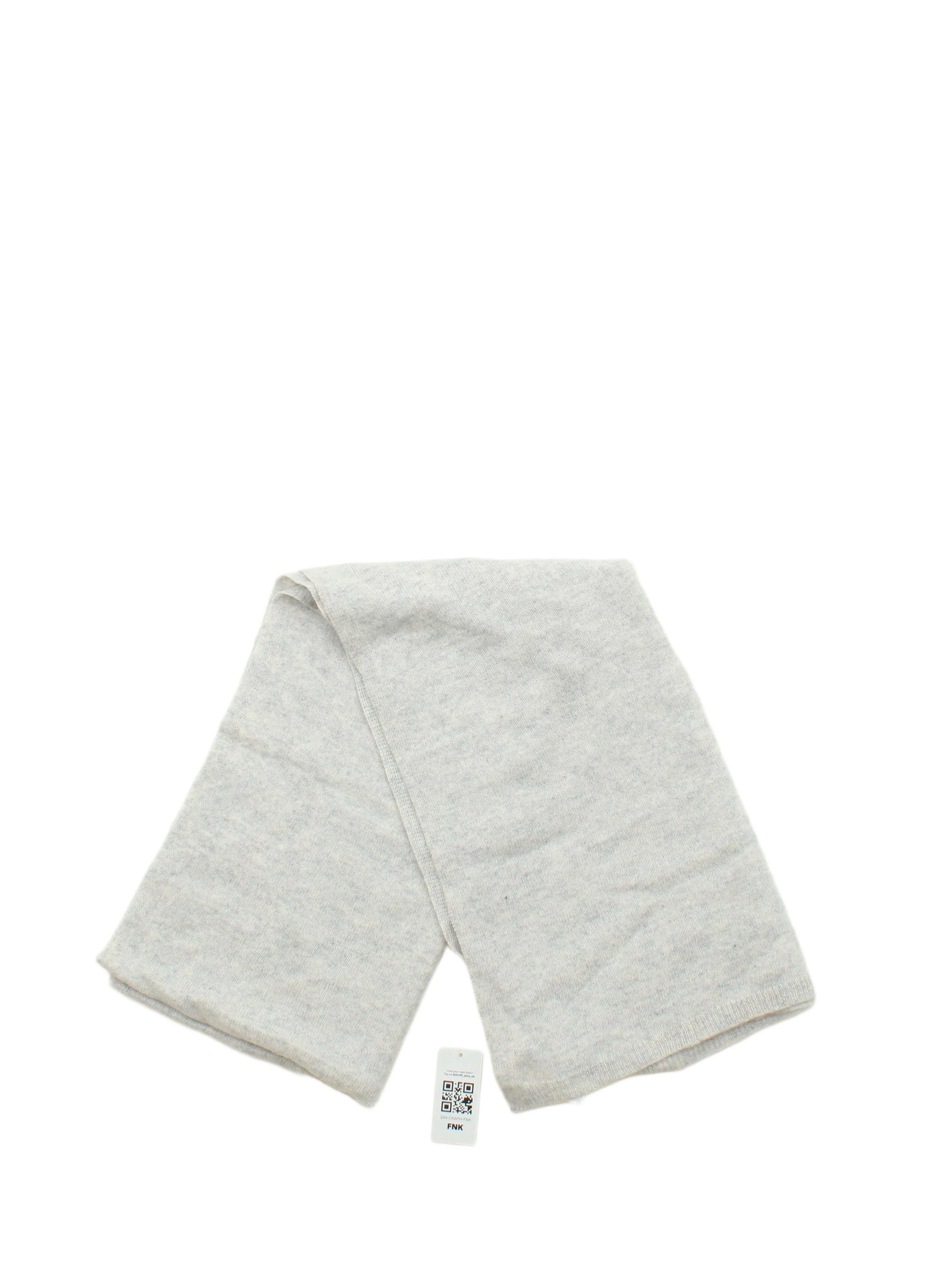 The White Company Men's Scarf Grey 100% Cashmere Scarf