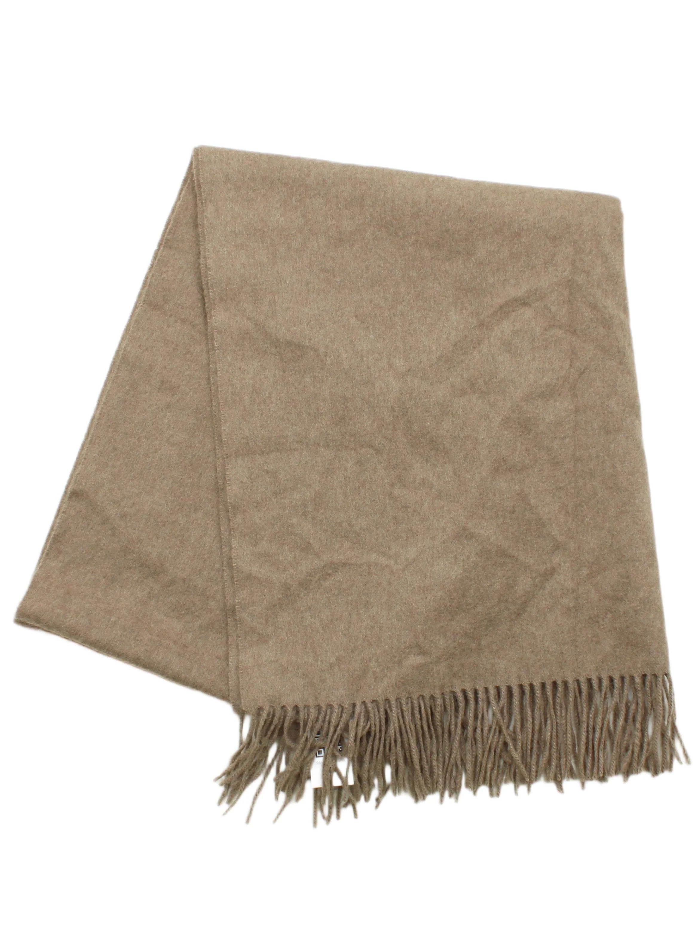 The White Company Men's Scarf Tan 100% Cashmere Scarf