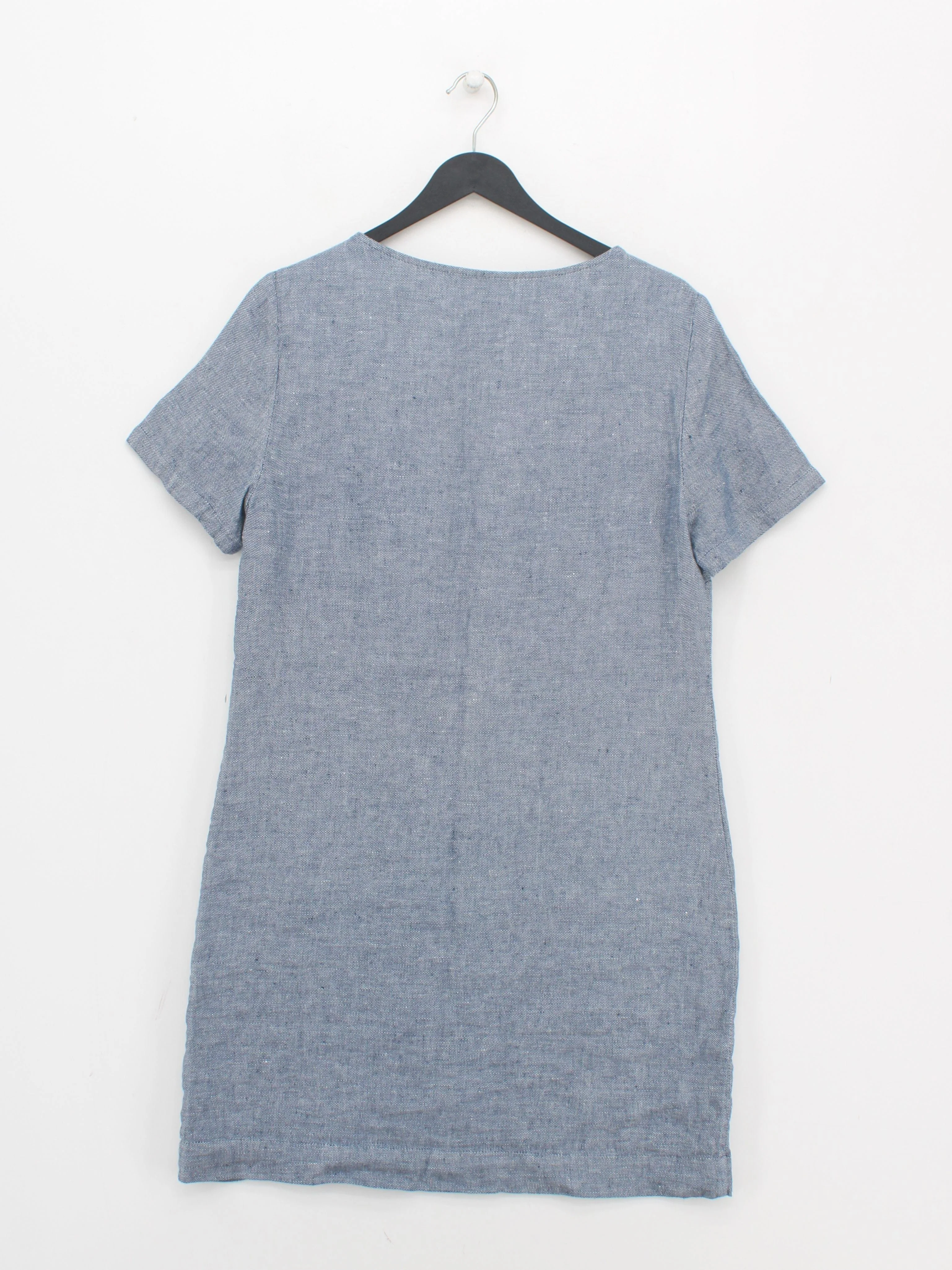 The White Company T-Shirt Mini Dress UK12 in Blue - Image 2