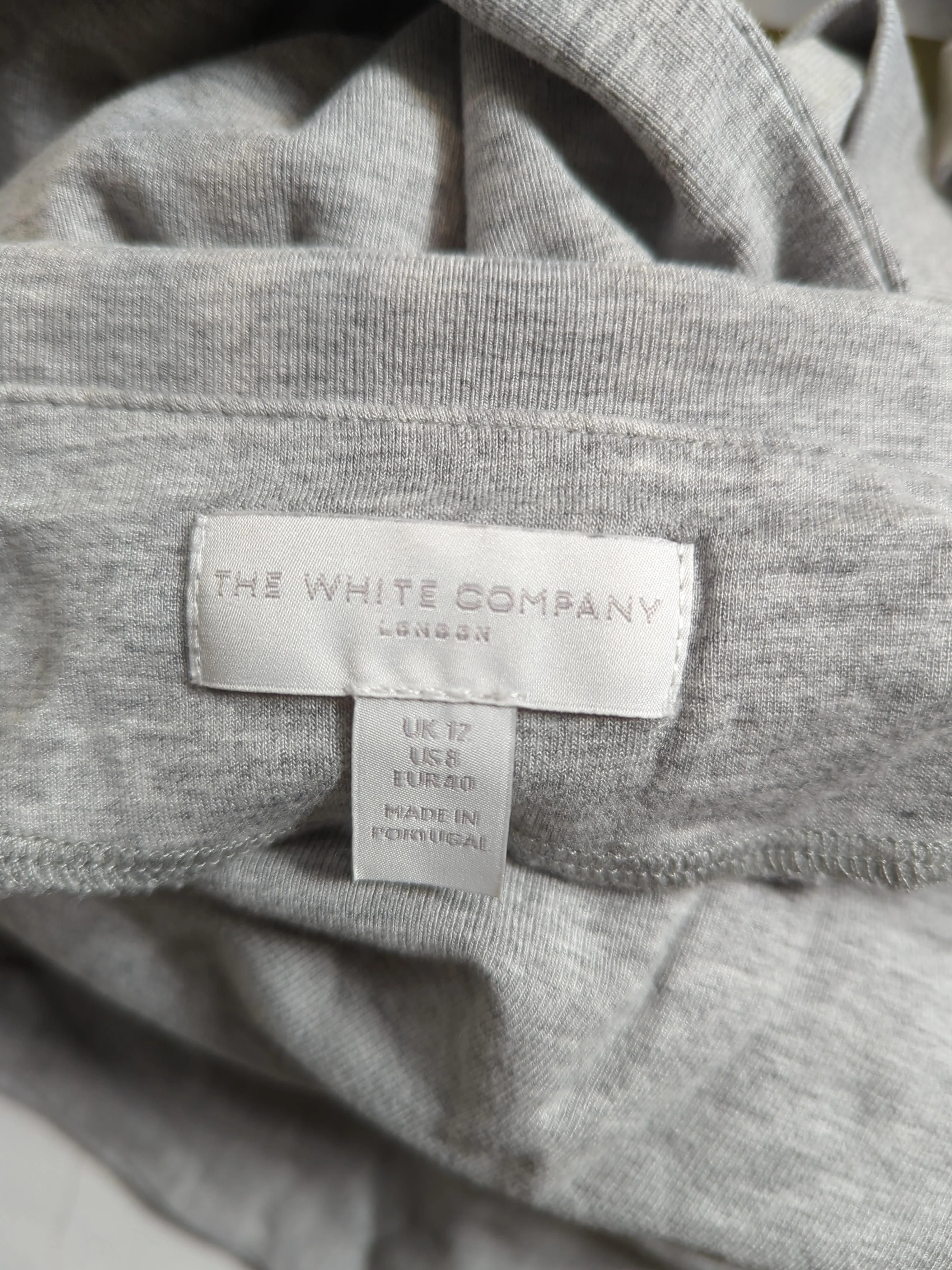 The White Company T-Shirt Mini Dress UK12 in Grey - Image 6