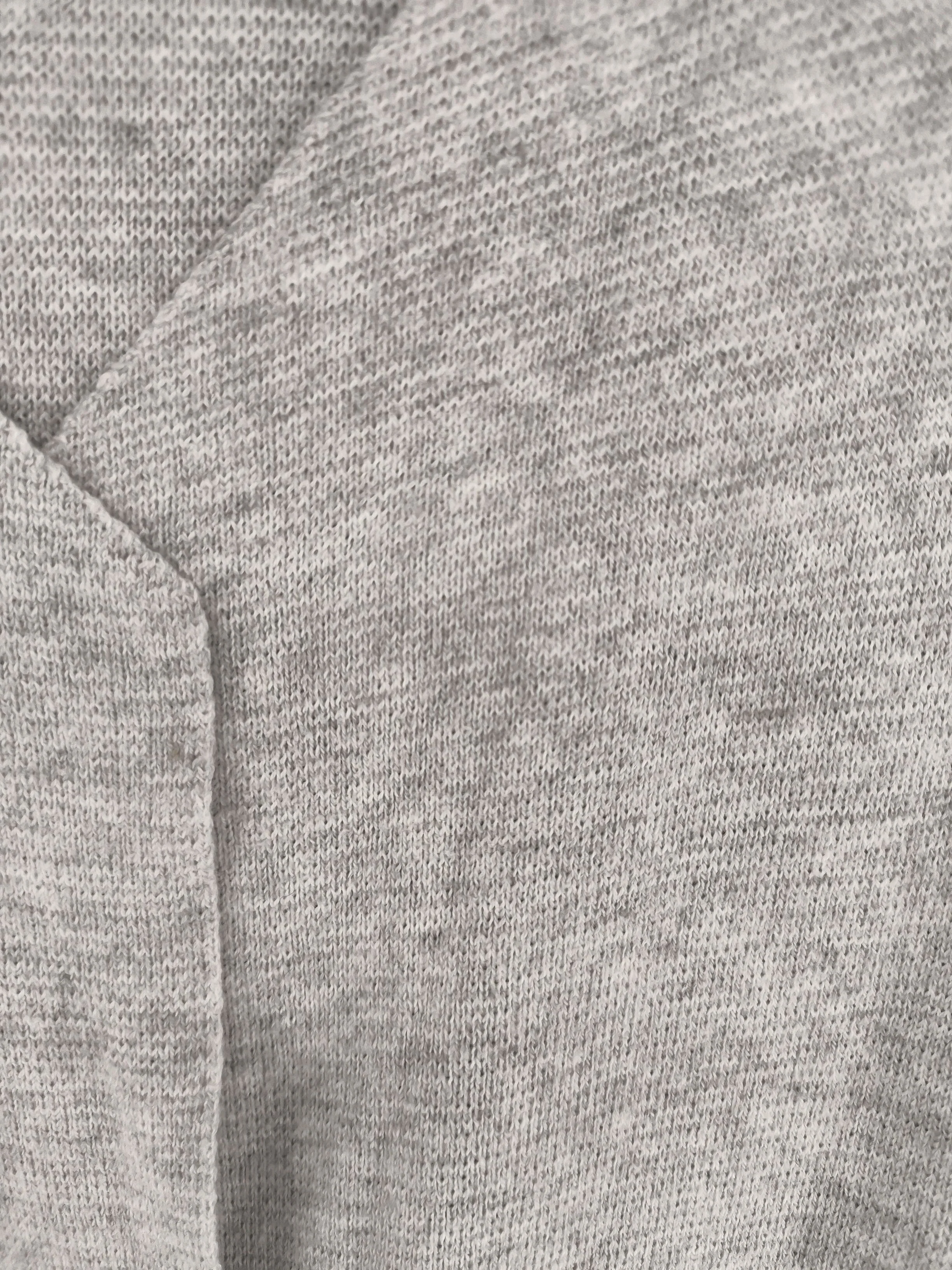 The White Company Women's Cardigan UK 8 Grey Wool with Cotton V-Neck Cardigan - Image 5