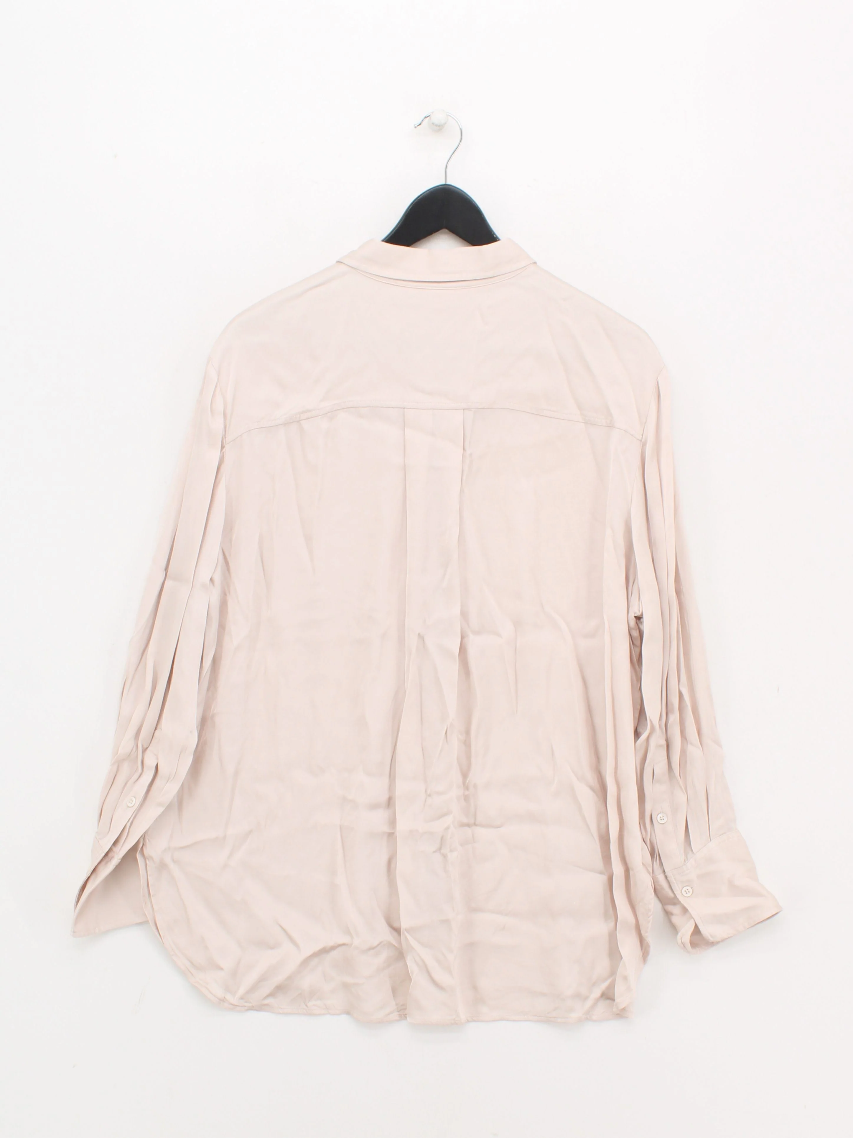 The White Company Women's Shirt UK 14 Cream 100% Viscose Basic - Image 2