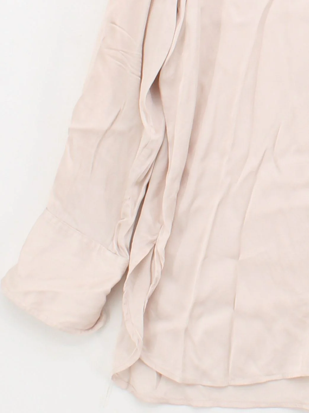 The White Company Women's Shirt UK 14 Cream 100% Viscose Basic - Image 4