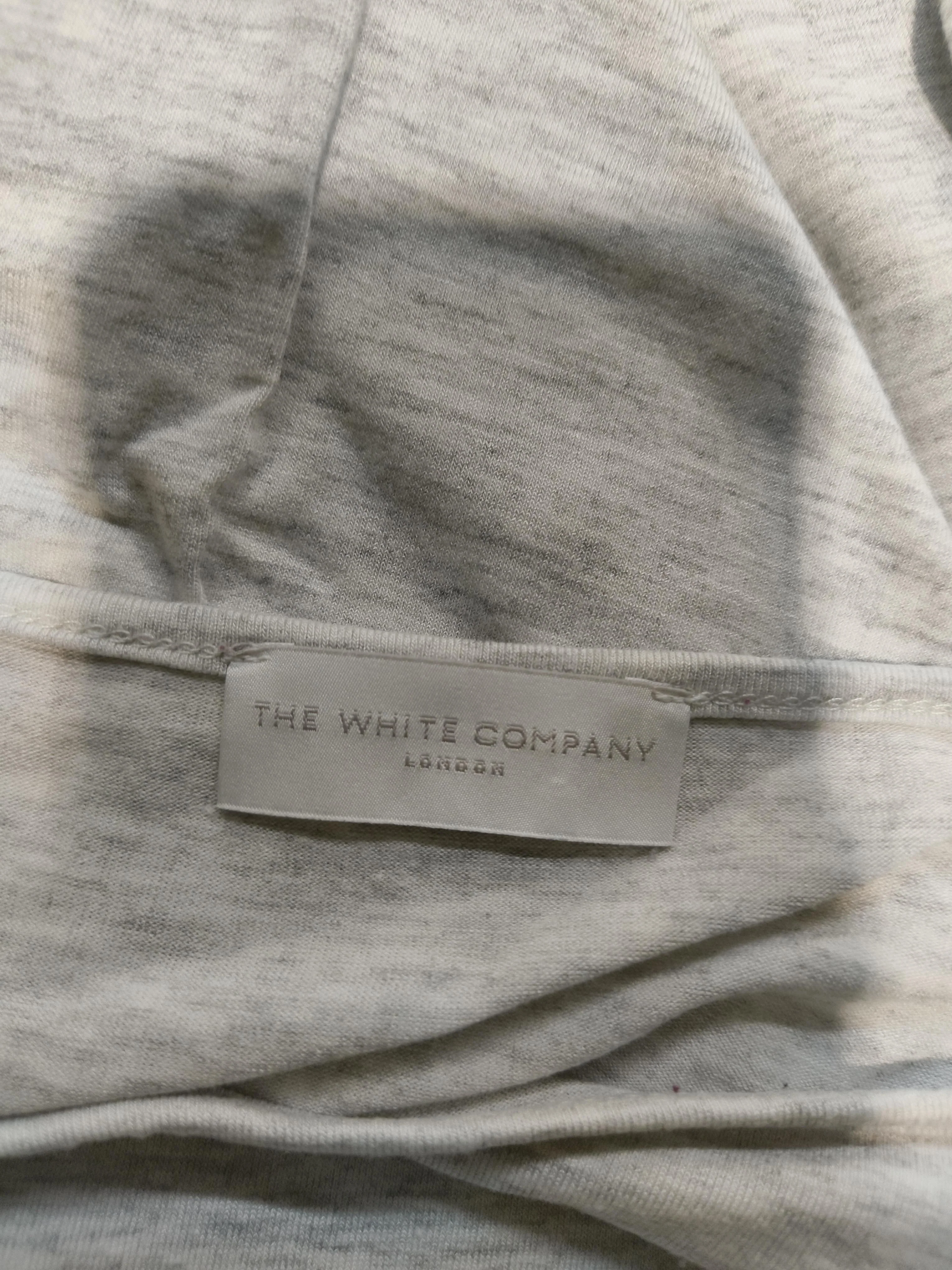 The White Company Women's Top M Grey Viscose with Elastane Tunic - Image 5
