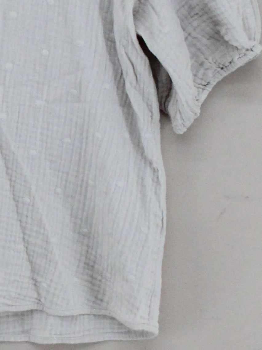 The White Company Women's Top UK 14 Cream 100% Cotton Basic - Image 4