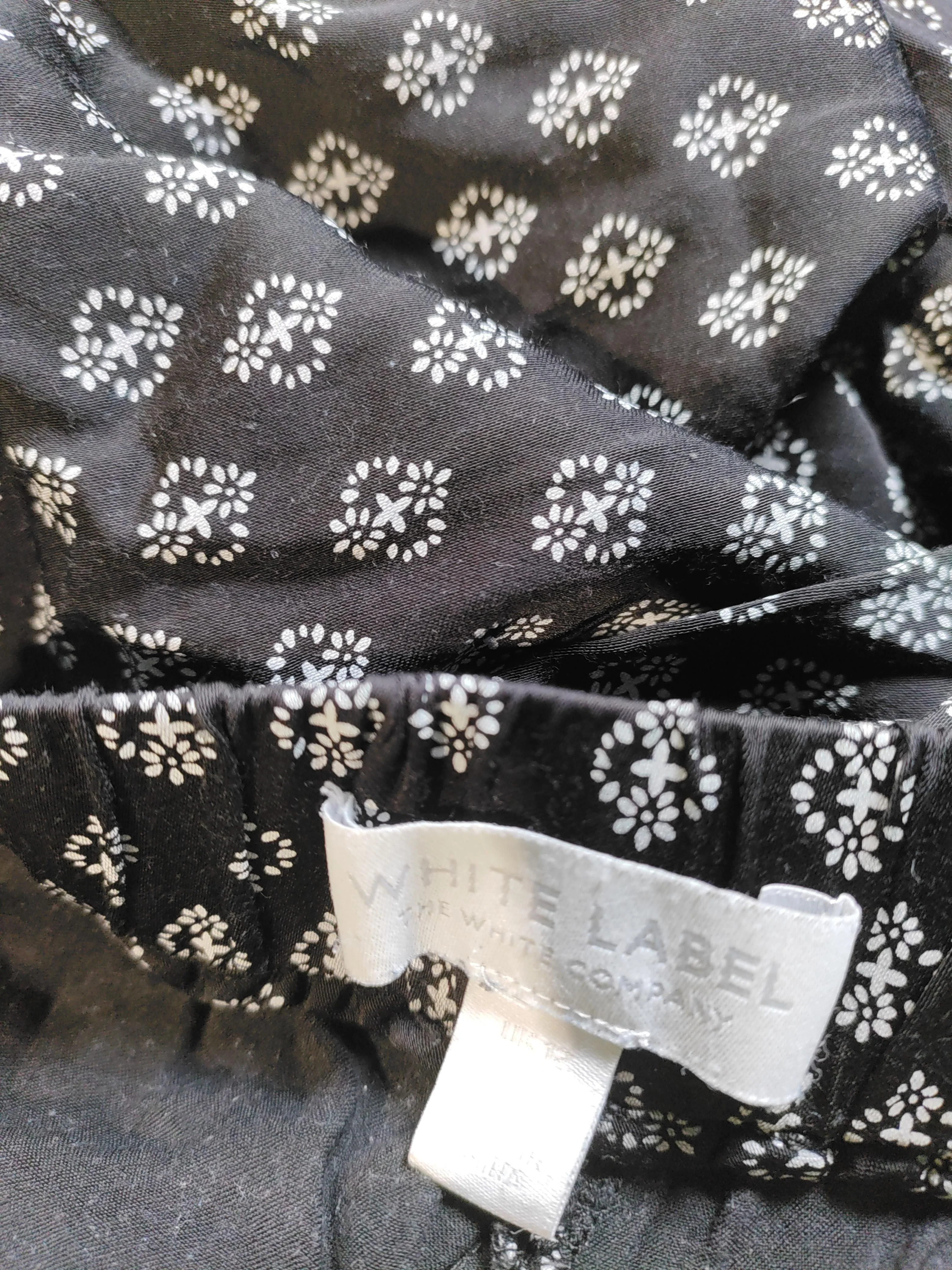 The White Company Women's Trousers UK 12 Black 100% Viscose Wide-Leg Sweatpants - Image 5